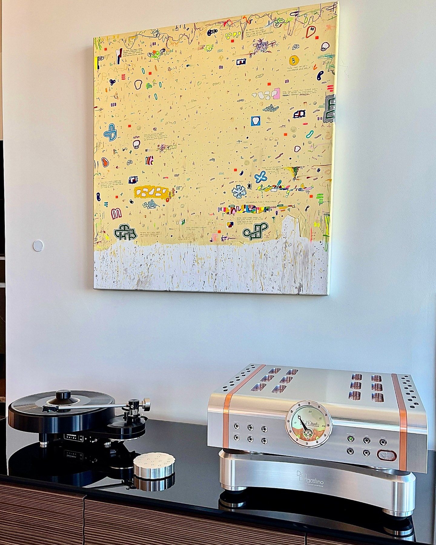 A beautiful setup today. Accompanied by stunning art.
