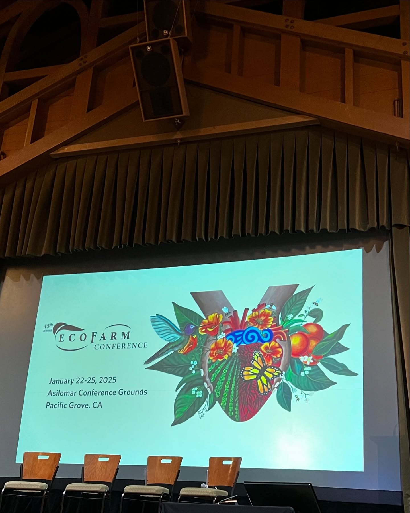 A wonderful first experience attending @eco.farm in California and presenting my work on creating and growing @realfarmercare to support farmer self-care needs and wellbeing. My panel of CA farmer recipients was amazing - Kellee @bravenewseed Rose @pinkbarnfarm Scott @odetochoy & Mo @berkeleybasketcsa and I’m so happy I finally got to meet them all in person!
A much needed conversation to be having at farm conferences around the country. Farmer self-care IS maintenance care, and expanding access to support mind and body wellbeing for farmers and ranchers is ESSENTIAL CARE.
The next round of 120 farmer recipients have been selected and I’ll begin sharing their photos and stories here soon. Stay tuned!
#realfarmercare #ecofarm2025 #americanfarmlandtrust