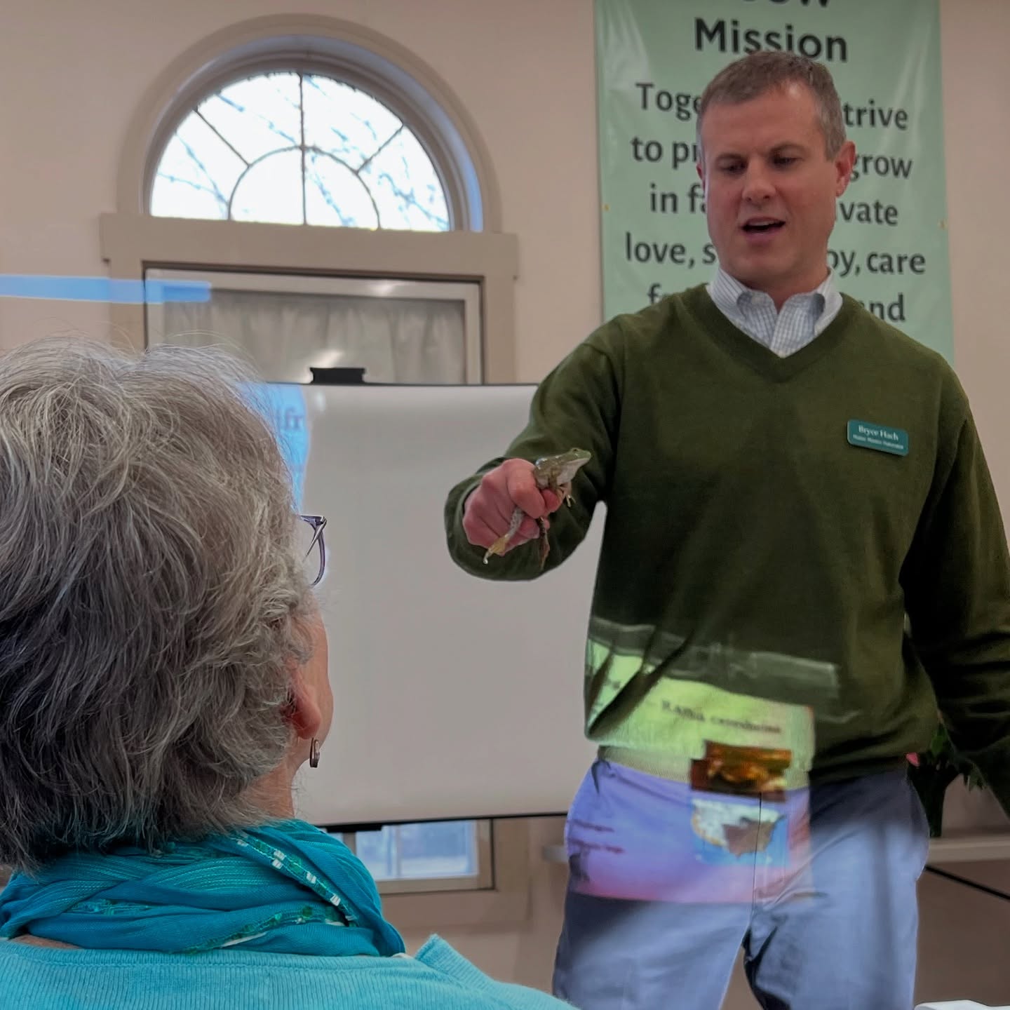 Maine’s Frogs and Toads – January 2, 2025
For our first program of the season, Science Educator Bryce Hach (North Yarmouth Academy) introduced GCW members to Maine’s diverse frogs and toads. Attendees learned to identify their calls and winter survival strategies. A major highlight—Bryce brought live frogs for an up-close look, making the session an unforgettable hands-on experience!
This event was open to the public and free to attend. Check out our website Events Page to learn about similar upcoming events.
#Wiscasset #wiscassetmaine #Maine #maineecology #nature #biology #gardenclub