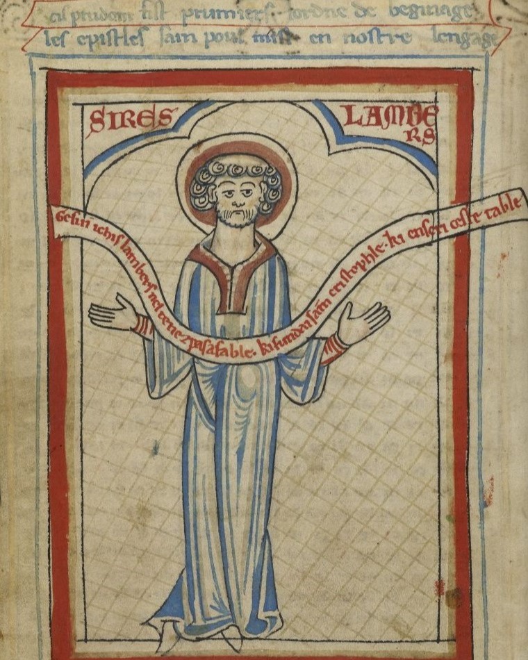Lambert le Bègue
BBKL XLIX (2024/25)
in Vorbereitung
online abrufbar
Autor: Robin Moens
LAMBERTI li BÉGUES, ca. 1130-1177, Priester und Redner.
https://www.bbkl.de/index.php/frontend/lexicon/L/La/lambertilibgues-88760