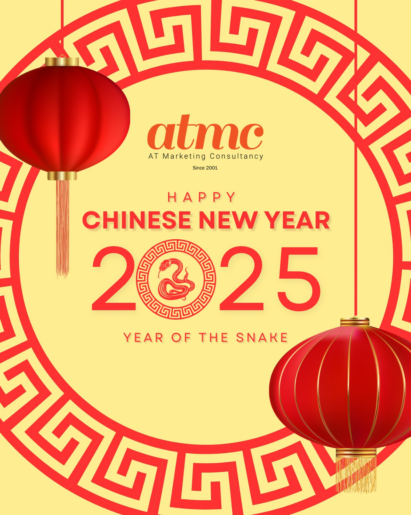 🎉 Happy Chinese New Year! 🎉
As we step into the Year of the Snake, may your business slither gracefully toward success, navigating challenges with wisdom and embracing opportunities with resilience. 🐍✨
At ATMC, we are here to help our clients and partners make bold moves, craft impactful strategies, and shine brighter in the year ahead. Let’s create extraordinary stories and elevate your brand together!
🌟 Wishing our valued clients, partners and media friends prosperity, growth, and boundless opportunities this new year.
#ChineseNewYear #YearOfTheSnake #MarketingSuccess #PublicityThatMatters #StrategicGrowth #publicrelations #marketing #publicity #marketingconsultancy #marketingagency #PRagency #PR #Businessconsultancy