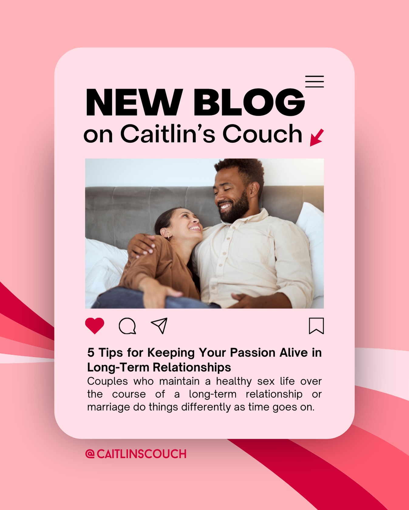 Long-term relationships can be incredibly fulfilling, but it’s no secret that keeping the passion alive requires intentional effort. If you’ve found yourself in a rut, don’t worry; you’re not alone!
My latest blog post, 5 Tips for Keeping Your Passion Alive in Long-Term Relationships, is here to help you reignite that spark and deepen your connection. 🔥💞
Couples who maintain a healthy sex life over the years tend to do things differently as their relationship evolves. It’s all about being proactive! This means exploring new experiences together, communicating openly about your desires, and being willing to adapt as life changes. Remember, passion doesn’t have to dwindle with time; it can flourish if you nurture it. 💖✨
Let’s embrace the journey of love and connection, and remember that it’s never too late to reignite the flame. Check out my latest blog post on the Caitlin’s Couch Substack for all the tips you need to keep your passion thriving! Link in bio!
#longtermlove #passioninrelationships #healthysexlife #couplestherapy #relationshipgoals #loveandconnection #intimacymatters #couples #relationshiptherapy #marriagetips #marriagegoals #couplescounseling