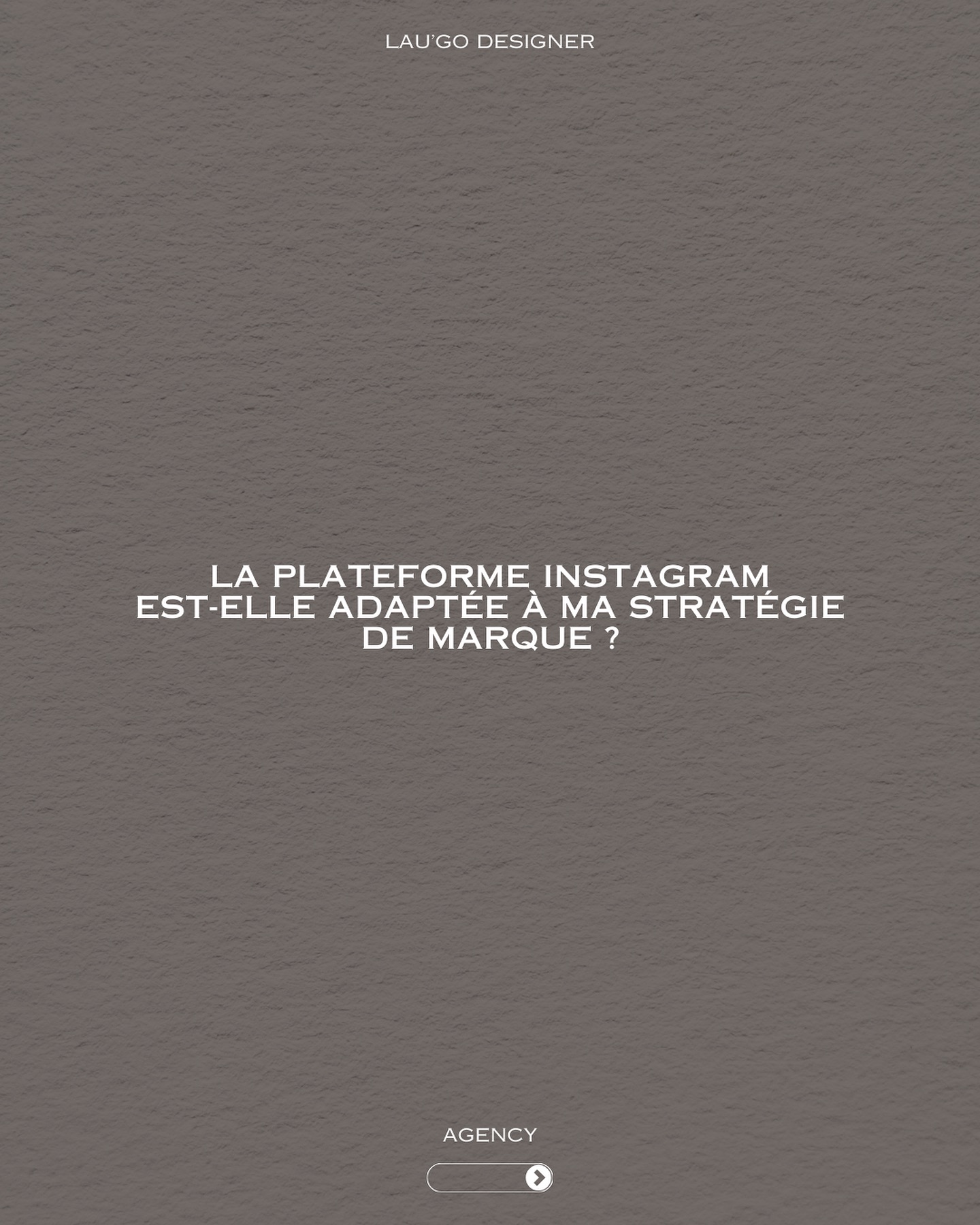 Instagram est-elle adaptée à ta stratégie de marque ?
Chaque réseau social possède ses spécificités. Plutôt que de t’éparpiller, il vaut mieux te concentrer sur celui qui est le plus cohérent avec ton activité.
#socialmedia #communication #instagram #agencedecommunication