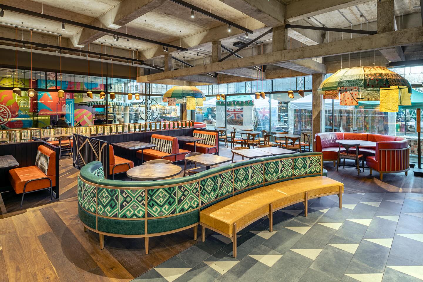 Fantastic seating installation combining a variety of materials and configurations. Oak frames, steelwork and upholstery made in house by our superb team of craftsmen. #upholstery #leather #seating #bespoke #metalwork 📷 @jonathan_banks_photography