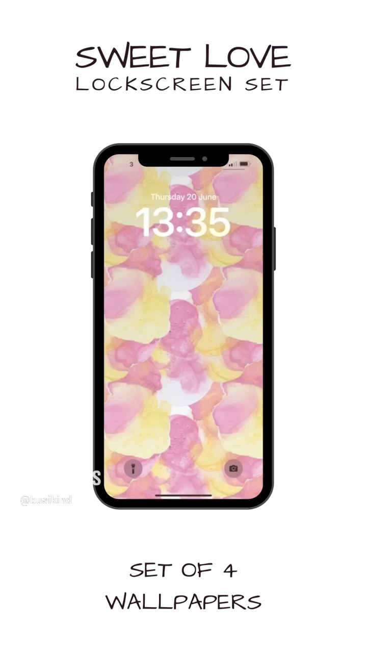 Sweet Love From Our 'Feel The Love' Lock Screen Range Is A Real Visual Treat For Your Phone And Includes Name Personalisation; Available For Various #SamsungGalaxy And #iPhone Models Or For Use In #Instagram Stories.
Check Out #Sweet #Love Lock Screen Set Here:
https://www.etsy.com/uk/listing/1736642824
Follow For More:
@busikind
#watercolourlockscreens #watercolorlockscreen #digitalart #selfesteem #loveyourself #loveislove #dailyaffirmations #digitalwallpaper #digitalwallpapers #phonecustomization #phonecustomisation #BeMyValentine #girlsiphonelockscreens #girlsiphonewallpaper #phonewallpapers #samsunggalaxywallpaper #samsunggalaxylockscreens #samsunggalaxys24 #instagramstories #iphone13 #iPhones14 #iphone15 #samsunggalaxys23 #dailymotivation #namepersonalization