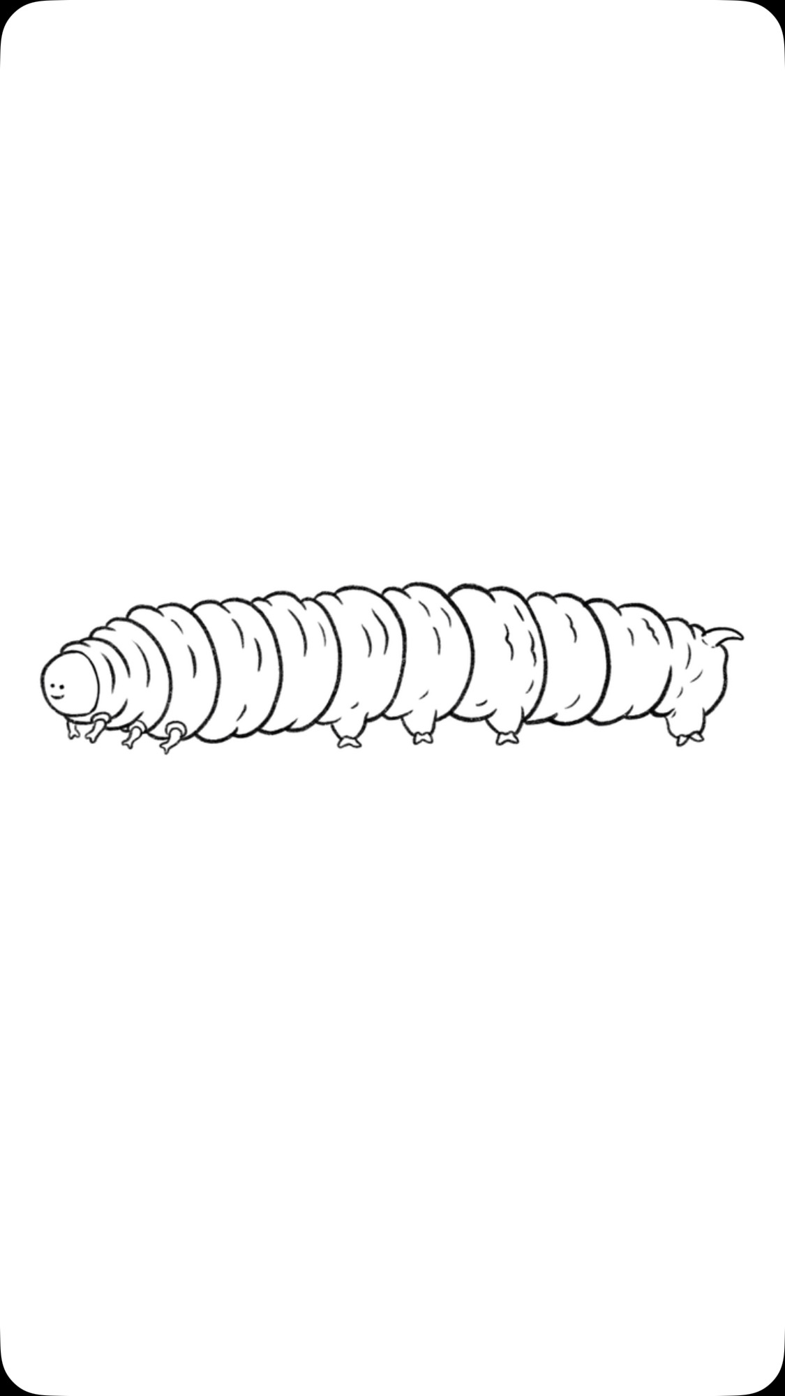 I animated this cattypillar.#animation #cat #cattypillar #content