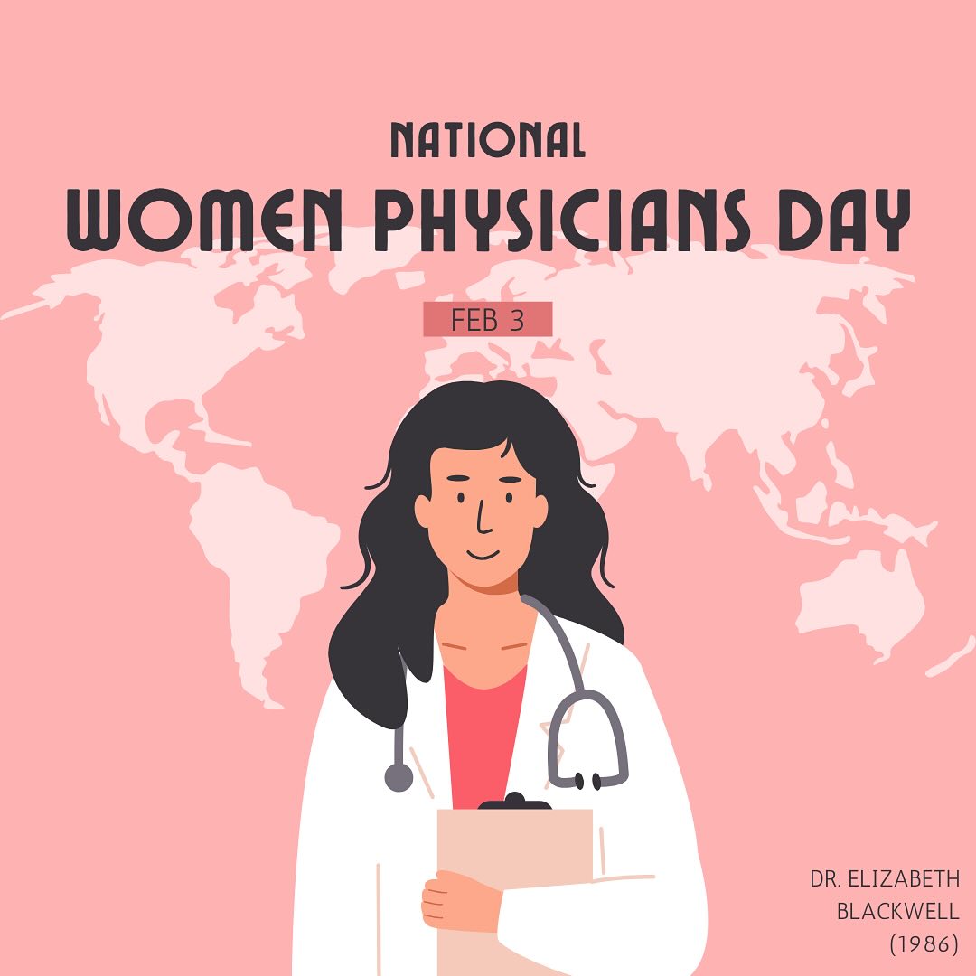Happy National Women Physicians Day! 🎉👩⚕️
Today is the birthday of Dr. Elizabeth Blackwell, M.D., the first woman to earn a medical degree in the United States back in 1849. Since then, women have made an extraordinary impact on the field of healthcare while influencing unique perspectives, understanding, and inclusivity!
Take a moment today to honor women in medicine who break barriers, save lives, and inspire future generations every single day! From pioneers who paved the way to the dedicated doctors shaping healthcare today, their contributions are immeasurable.
Reach out to any women physicians you know to recognize their service today 🤍 #womeninmedicine #nationalwomenphysiciansday #breakingbarriers #healthcareheroes
