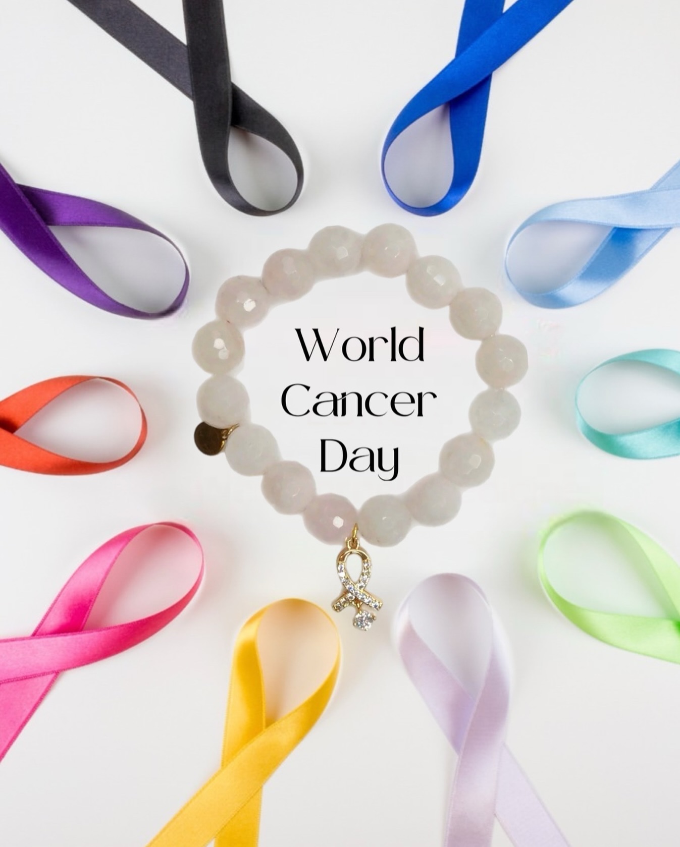 Together in strength and hope 🌟 Celebrate World Cancer Day with Armcandy for a Cause—where every bracelet supports awareness and change. 💕 #WorldCancerDay #ArmcandyForACause #AddictedtoArmcandy