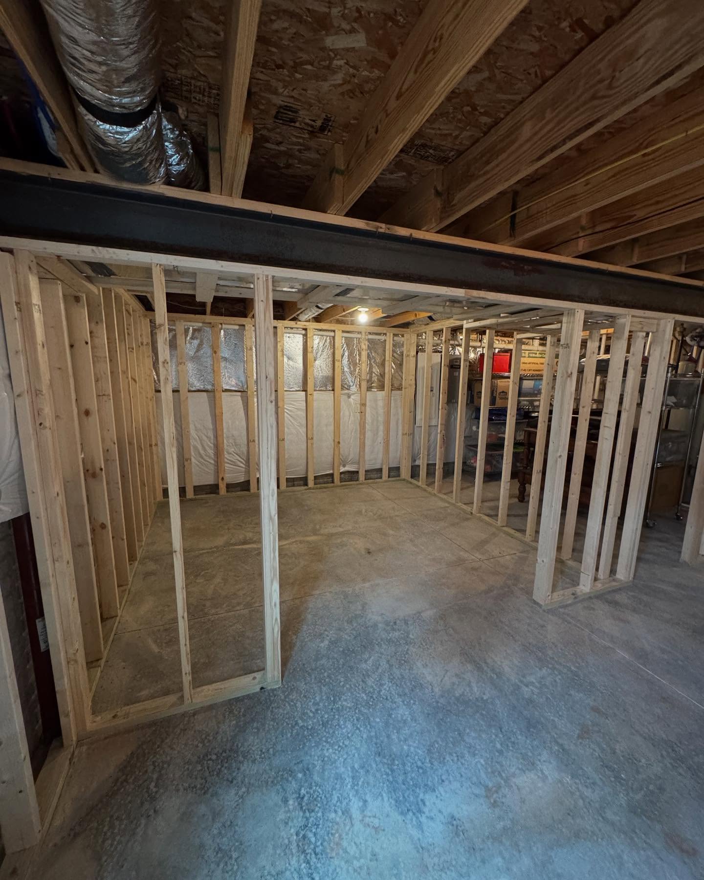 Step 1: Framing - complete ✅ 1 bathroom and bedroom framed out in this basement.
Step 2: Insulation - coming 🔜
Step 3: Drywall - coming 🔜
📍La Grange, KY
We’re here to answer your questions. Feel free to call us or send us message online at www.alvaradosdrywallfinishing.com/contact
☎️ Call now to schedule an estimate 502-647–7709
#louisvilledrywall #lagrangeky #louisvilleky #alvaradosdrywall #shelbyvilleky #louisvilledrywallfinishing #simpsonvilleky #nortoncommonsky #jeffersoncountybuilders #louisvillecontractors #jeffersonvillein #kentuckydrywall #prospectkyrealestate #louisvillerealtors #louisvillerealestate #newconstructionlouisville #basementdrywall #basementframing #basementframingprogress #lagrangeky