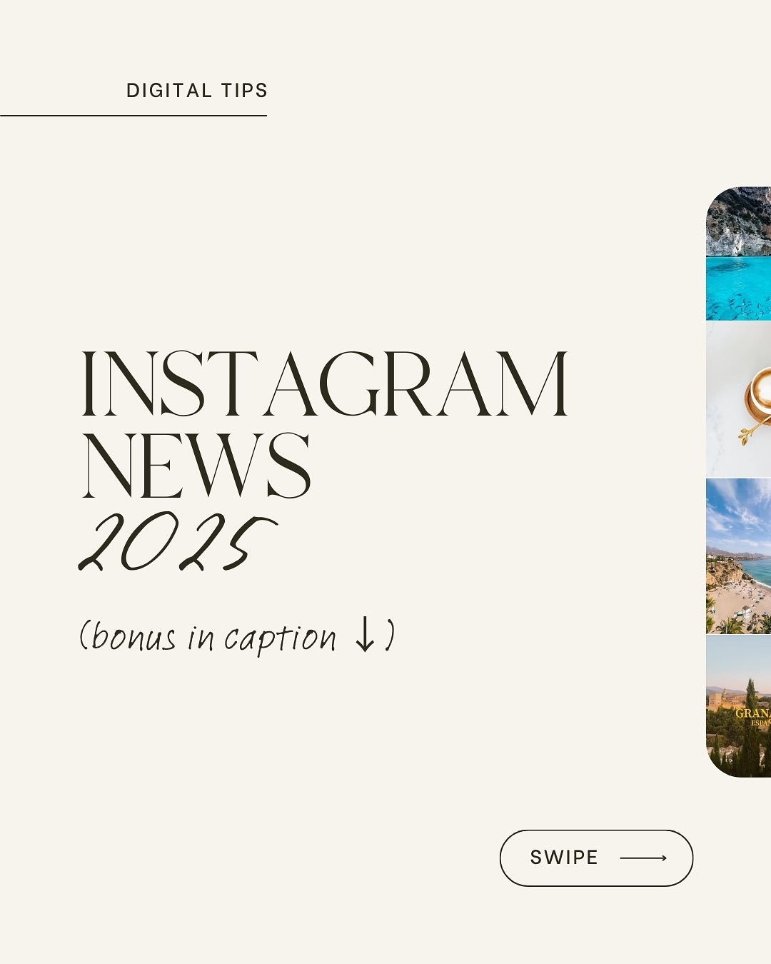 A loooooot is happening right now on Instagram, so let’s wrap it up in one post 🌯 Slide to discover >
+ BONUS news here:
- 3 minutes Reels coming soon. As “average watch time” will be a key metric, if you create a content that lasts this long you’ll need to figure out ways to retain the audience as much as possible (let’s work together on your Strategy!).
- Full screen for Reels! We’ve been waiting for this one! By “squeezing” on the screen with your fingers, all the info and text will disappear so you can watch the video with no distractions.
- Name in Bio was moved up, this is also with the idea of simplifying the grid and avoid for it to be “pushed down” with too much info / features.
- Deactivated accounts: In the followers tab, you’ll see this category for accounts that have been closed. We suggest you remove them as these are considered “ghost followers” and can lower your engagement.
You might not see all of these right now, Instagram is still testing out before releasing world wide.
Need help with your Social Media Strategy? DM us and #LetsBrunch!
#TBSDigitalTips