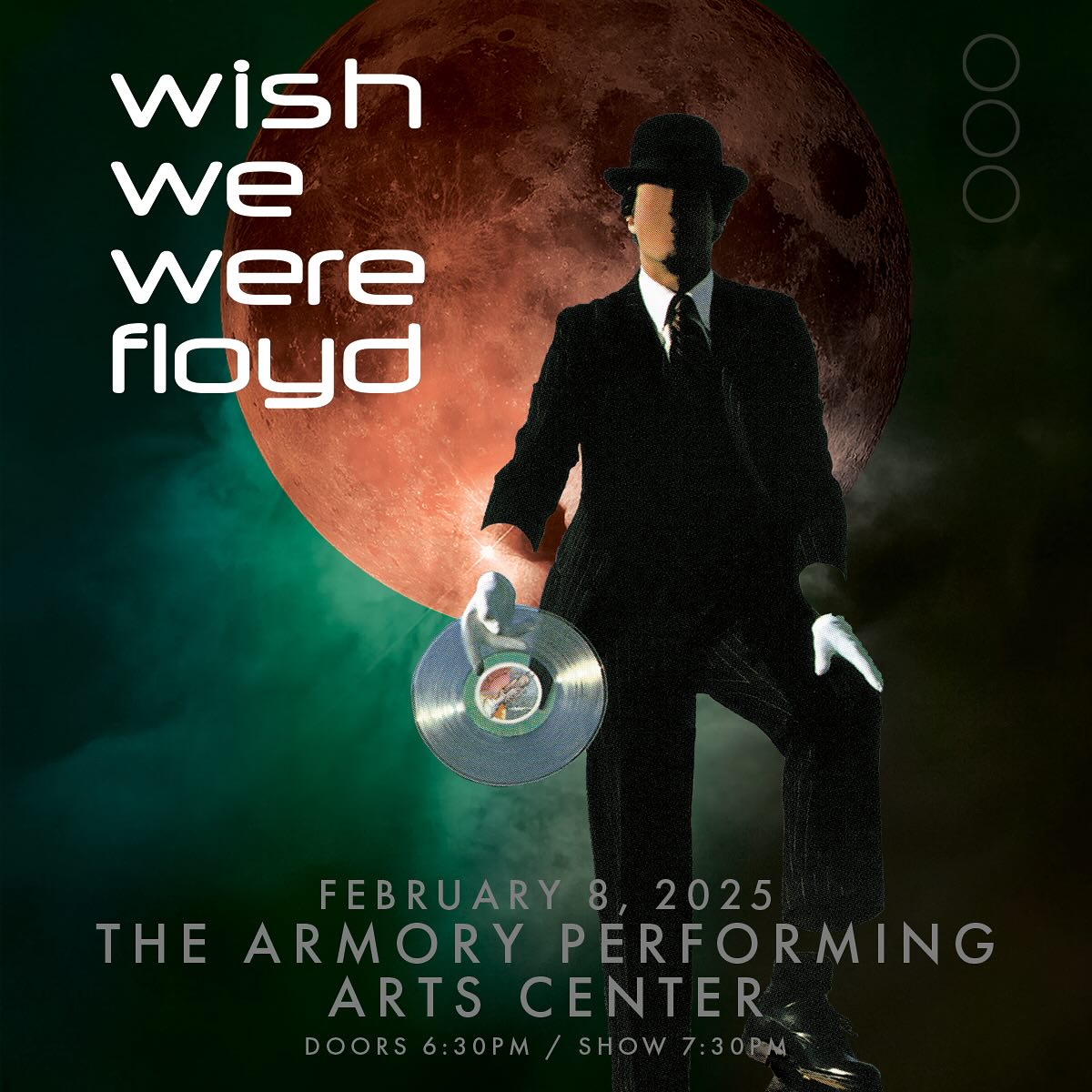 Get your tickets today for Wish We Were Floyd! Link in bio.