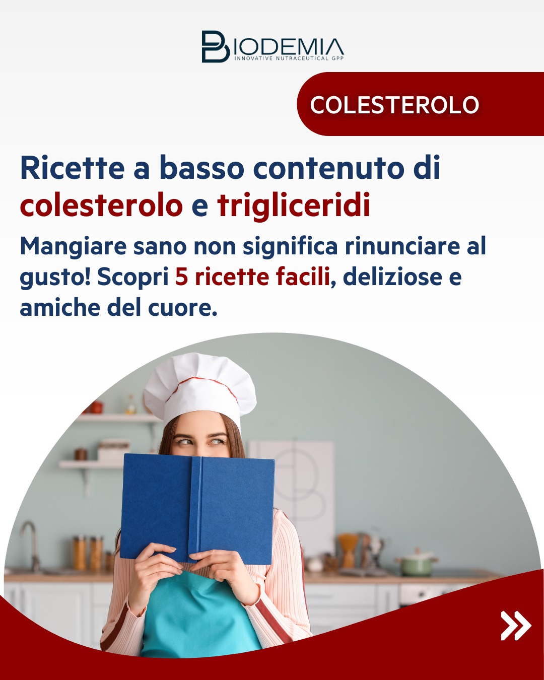 ๐ฅ Mangiare sano non รจ mai stato cosรฌ facile!
Abbiamo selezionato 5 ricette deliziose ea basso contenuto di colesterolo e trigliceridi per prenderti cura del tuo cuore senza rinunciare al gusto. ๐
E se cerchi un supporto in piรน, scopri Unipril Colesterolo , utile per mantenere livelli normali di colesterolo con formula brevettata.
๐ Sfoglia le ricette e scopri come unire gusto e benessere!
#colesterolo #salute #ricette #benessere #uniprilcolesterolo #biodemia #nutraceutica