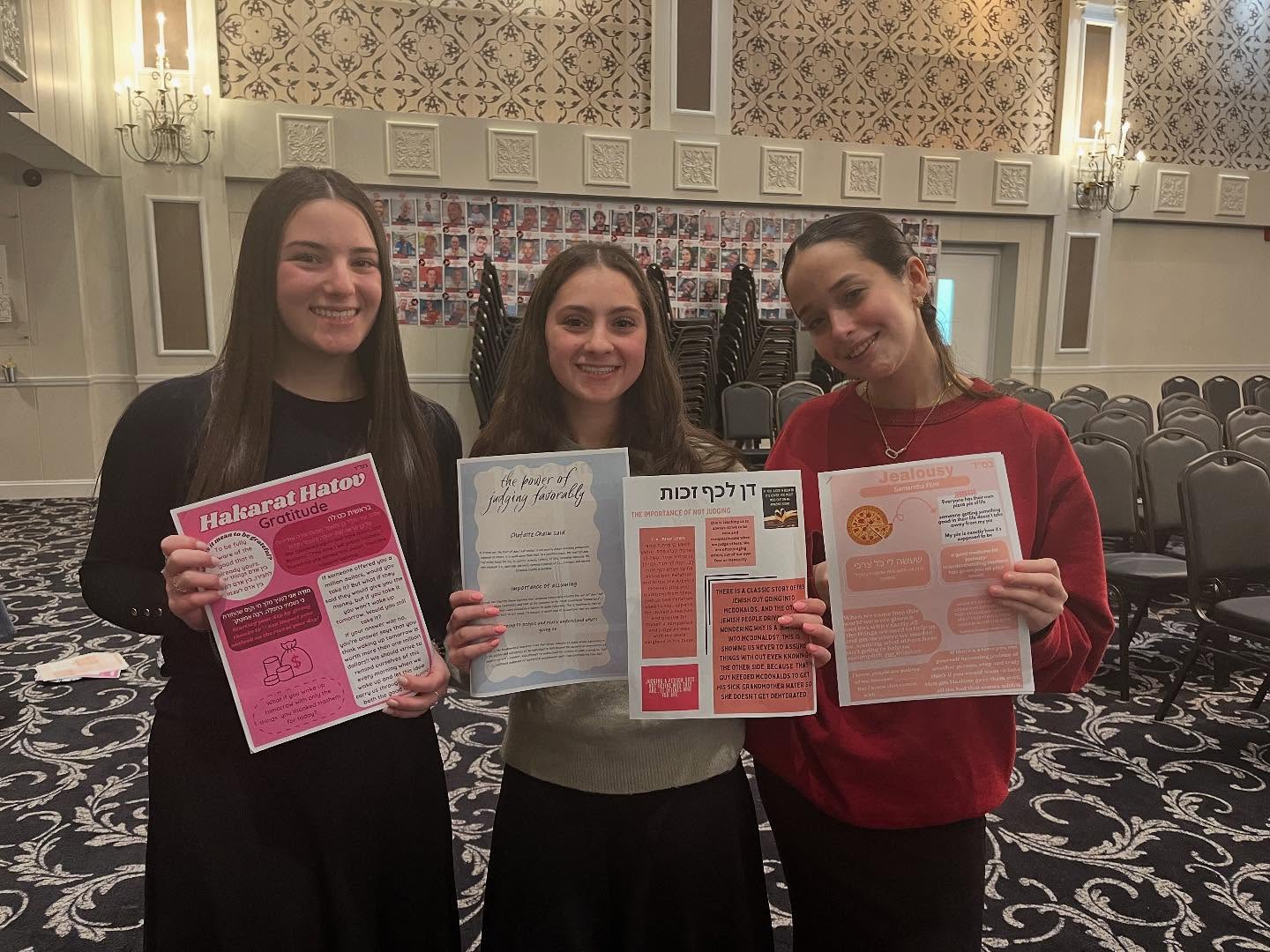 We were so excited to bring back our Middos Tovos Program!!! During lunch 3 students prepared 3 different Middos to work on and taught it in a round robin style!! A completely optional program brought a beautiful crowd of students! Thank you to Talia and Samantha for running and thank you Shiran, Talia and Samantha for giving over your amazing lessons!! #AtBruriahICan
