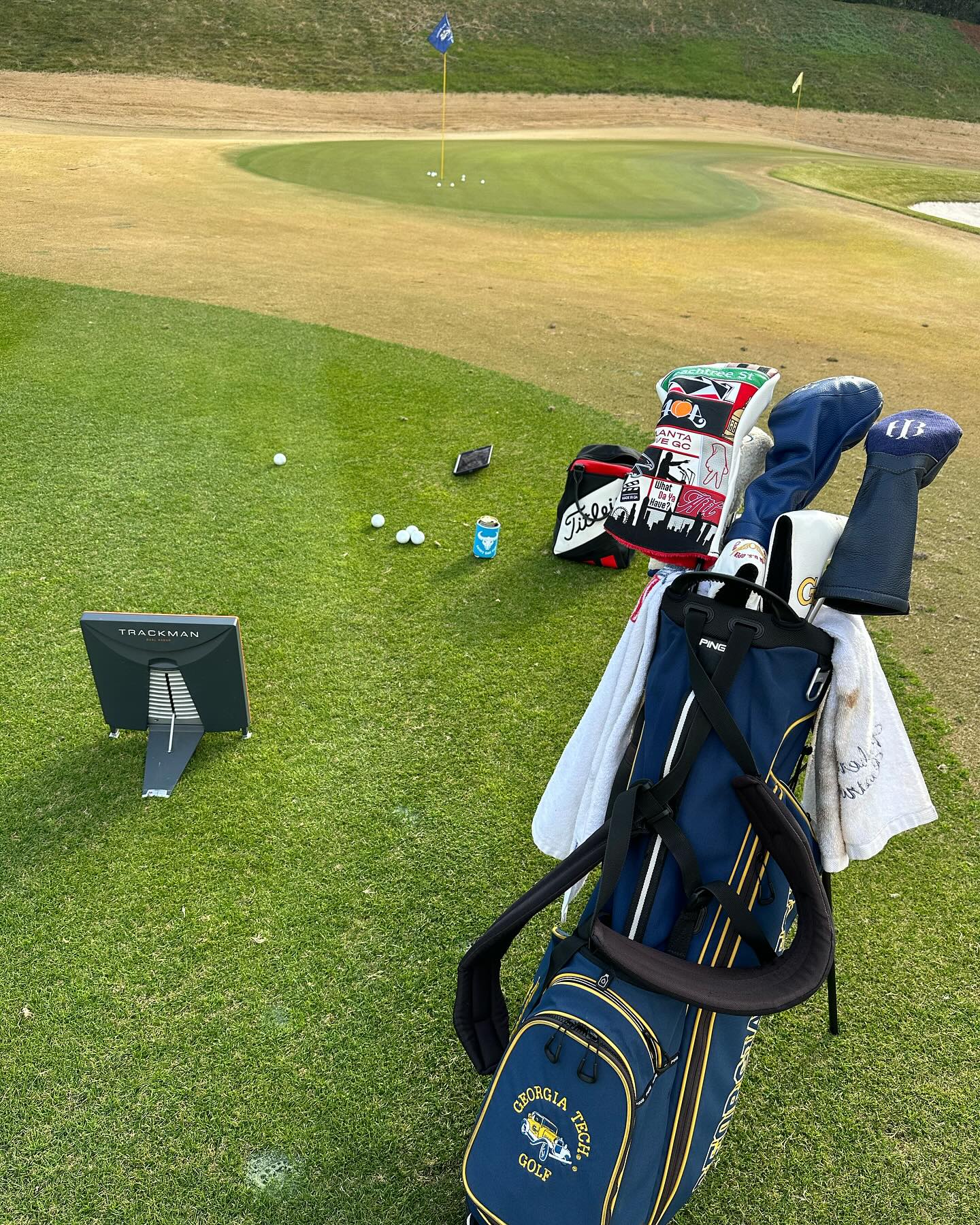 **DISCLAIMER** I am not an instructor - just one of many who listened to Joe Mayo on NLU and had to get the Trackman out. Fascinating dude and electric conversation btw - highly recommend.
I’m a very good chipper, but could not get close to double digits down. Most I could get is 6.4* - although off really dicey lies, under the gun, I wouldn’t be shocked if I got near 10* down. BUT, 6.4* down was me leaning it and trying to be steep. So I may not actually ever sniff 10* down. Hard to say.
My usual technique is way more shallow (down 2*) and I typically use a 56*. A short game coach I worked with used the phrase “land calmly” and I still think about that. The steeper stuff - to my eye - is too low, spinny, and lands with less calmness and control.
But short game is so nuanced, so many different shots and ways to do it. Which is why it’s so damn fun. Any so important for golfers at any level. SO MANY golfers cannot chip. Like can’t get it airborne or on the green. Not sure if it’s too much information, more tight lies as agronomy improves, or just a LOFT issue ;) but any method that helps people chip and enjoy golf more, is great!
Pics:
**Testing. Testing.
**My usual chip
**Steepest one I captured
**80 yard shot - flight-iest, tightest one I hit. Pure wedges from 80 are too much fun.
**data for that 80 yard shot in video
**Excerpt from Joe Mayo pod #legend