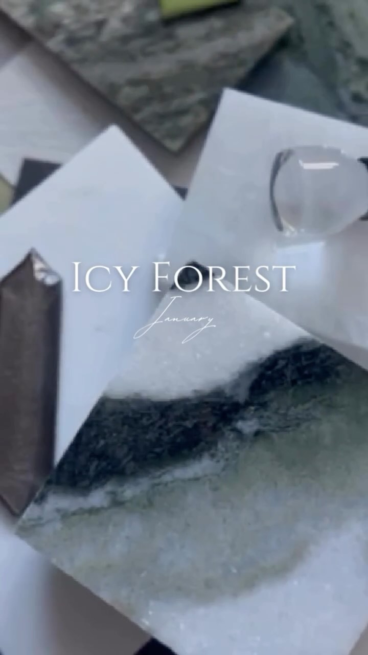 Reflect the beauty of the season… frozen waters, evergreens, and knowing that brighter days lie ahead. Inspiration can come from anywhere, just have a look around you ❄️🌲