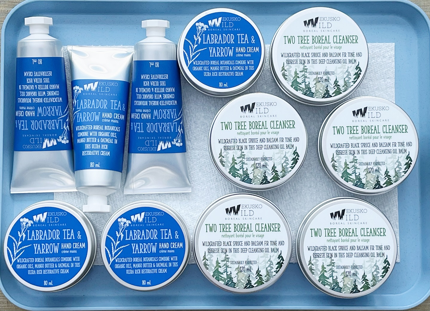 THIS is micro batch skincare. Formulated, crafted, packaged, and labelled individually and just a few at a time. Nothing here is automated, and it’s how I ensure freshness, efficacy, and zero waste. Your skin deserves this level of care! Proudly essential oil - free, and Canadian made 🇨🇦 #madeincanada #wekuskowild #iamtheteam #microbatch #skincare #boreal #essentialoilfree #sensitiveskin