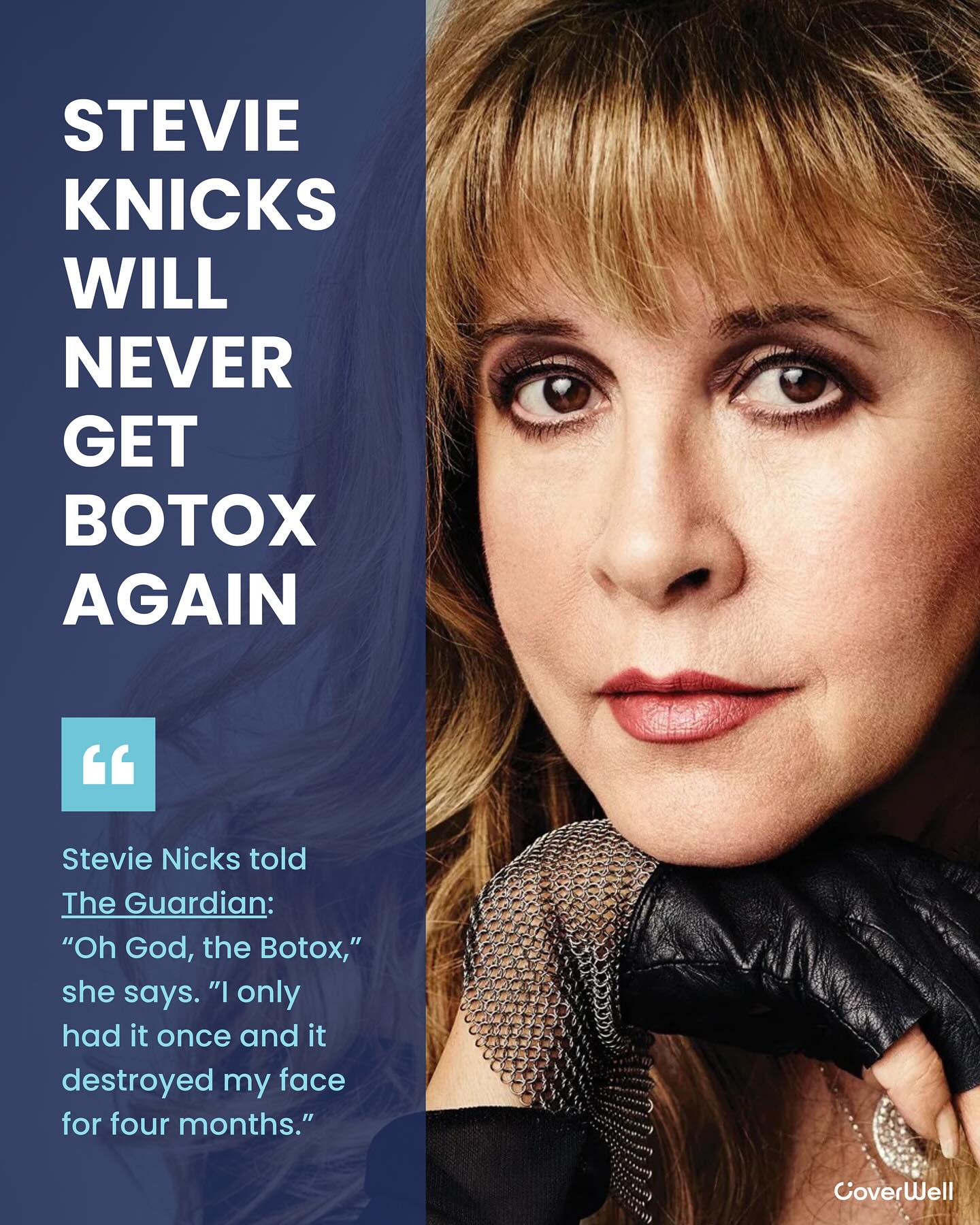 If it can happen to @stevienicks , it can happen to anyone. Adverse reactions don’t discriminate.
That’s why choosing a business covered by CoverWell provides peace of mind.
#CoverWellCoverage #AestheticsSafety #PeaceOfMind
