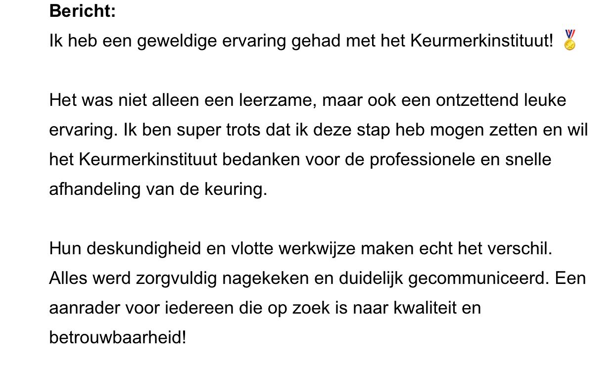 Haha, wat leuk, zo ongevraagd en onverwacht dit bericht te krijgen. ☺️ Bewijs dat een auditor niet alleen een lijstje afvinkt! #waarderendauditen