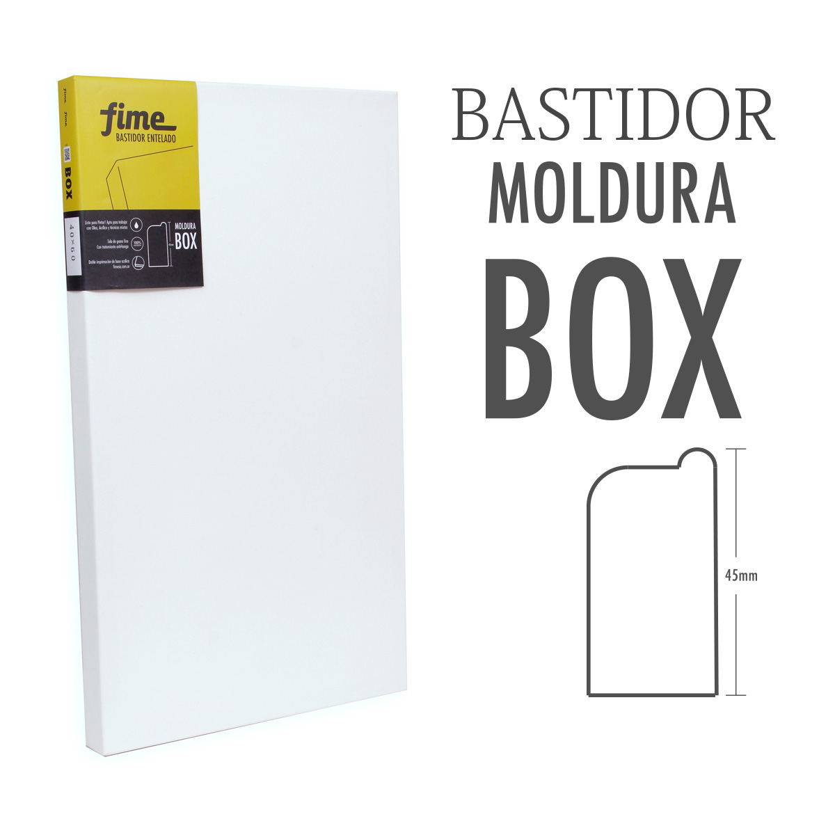 Bastidores Entelados BOX – Calidad Premium.
Dale a tus obras el marco que merecen con nuestros bastidores BOX de 45 mm de profundidad.
Robustos, elegantes y listos para cualquier técnica, desde acrílico hasta óleo.
Tela 100% algodón de alta calidad, tensada a la perfección.
Estructura profunda tipo caja (45 mm) para un acabado moderno y profesional.
Listos para colgar, sin necesidad de marco adicional.
Ideales para artistas, estudios y exposiciones.
#bastidores #bastidoresentelados #bastidoresbox #acrilico #oleo #pintura #painting #artwork #hobby
