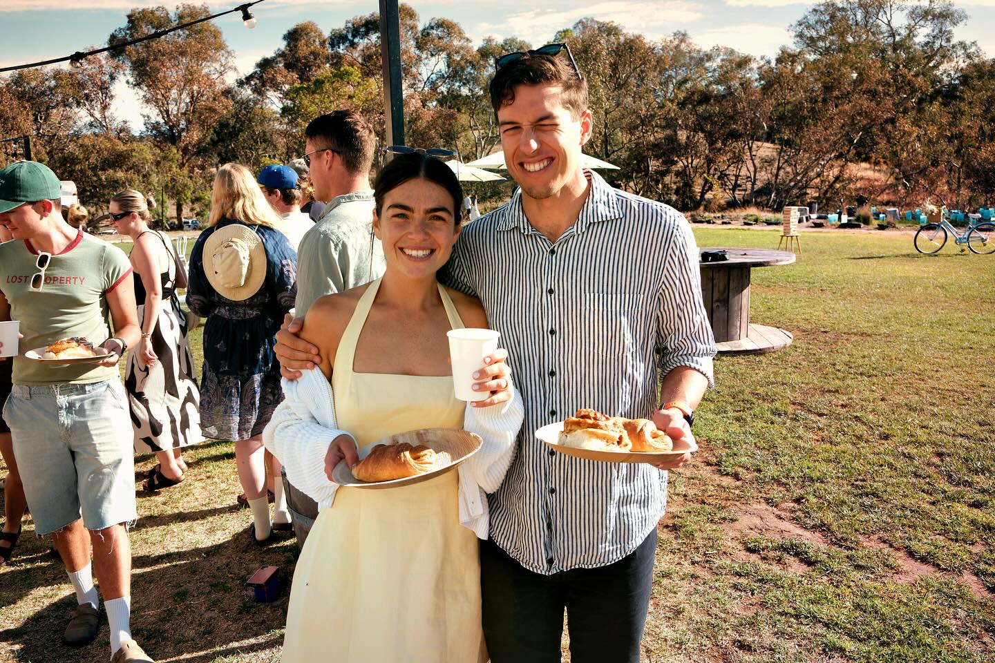 The happy couple’s Brekky