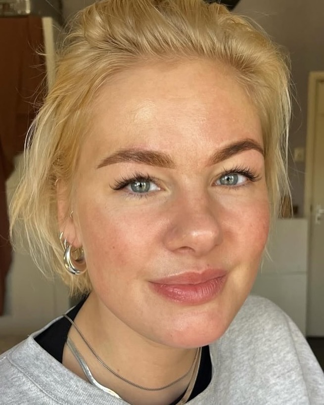 Healed result feedback of eyebrows semipermanent #shanghai #pmushaghai