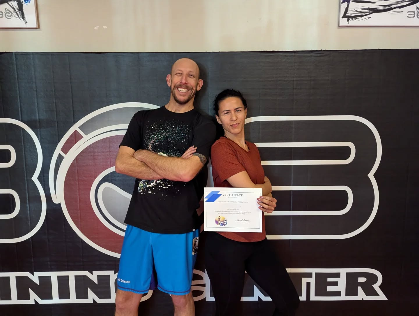 Champion! It's been my pleasure to teach you. You overcame every challenge with flying colors. Great work.
#flowstate #traumainformed #selfdefense