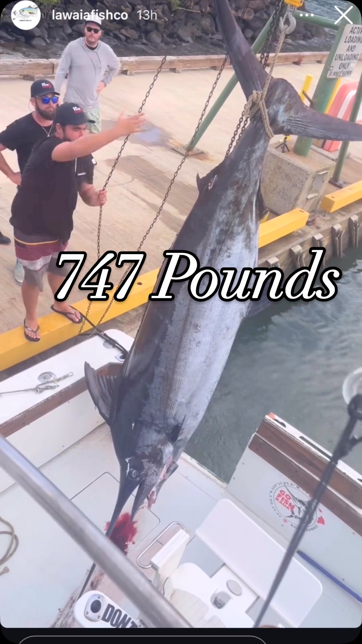 Almost been a year since we caught this monster. #memories #kauai #fishing #hawaii #gofishkauai #aloha #hawaiistagram #hawaiifishing #kauaifishing #instagood