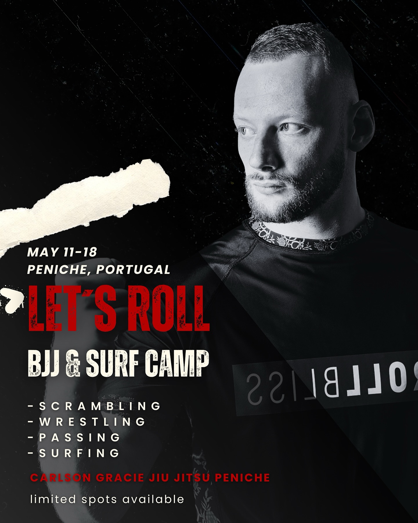 Let’s Roll Camp Instructor Announcement 🌊
We’re excited to announce that Dima Murovanni, Head Coach for the ADCC 2024 and CJI training camp at B-Team, coach of Jay and Nicky Rod, Jozef Chen, and Owen Jones, will be joining us at the camp!
Join us in Peniche, Portugal, for top-level training, surfing, and unforgettable trips.
🚀 Early bird ticket sale is open now!
Link in bio – don’t miss out!
#letrollleague #letsfookinroll #letsfookinsurf #superfight #grappling #jiujitsu #mma #bjj #wrestling #martialarts #fighting #competition #cjj #combatjiujitsu #adcc #bjjlife #bjjlifestyle #letsfookinwrestle #letswrestle #letsrollacademy