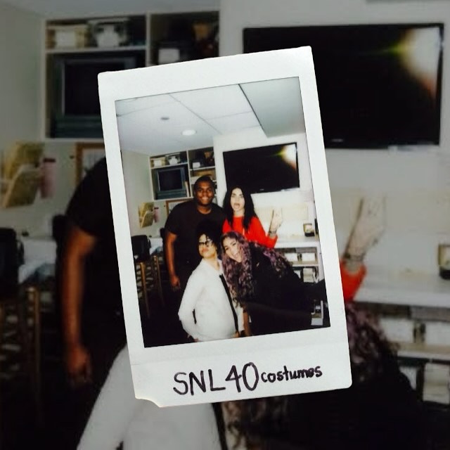 Just finished watching #SNL50 @nbcsnl — can’t believe it’s been 10 years since I worked in costumes for the 40th. Forever grateful for the shared space at studio 8H with the most hardworking people & extreme education in professionalism, mania, and high speed execution — and til this day I’m still v proud of the barf I painted for Bobby Moynihan.