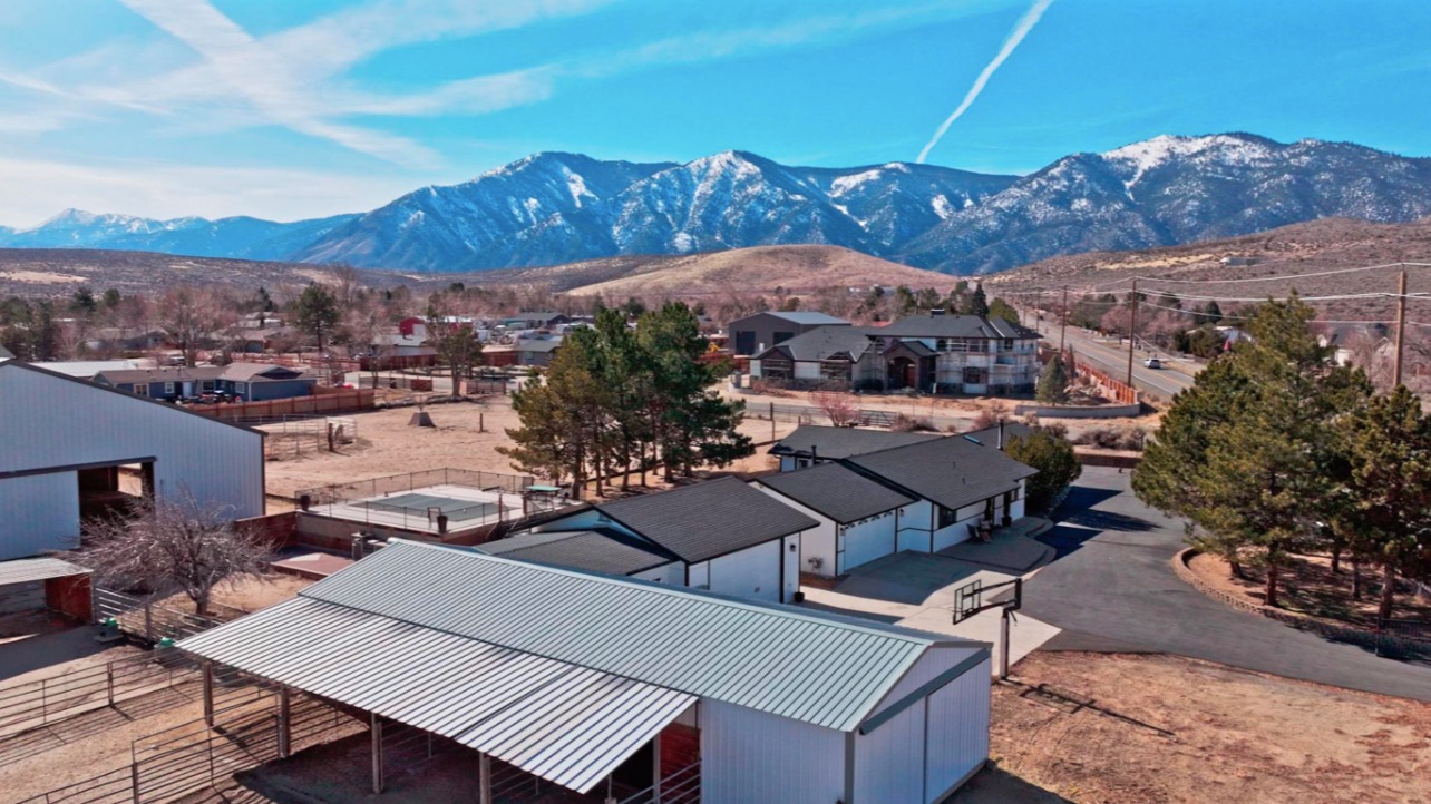 FOR SALE:
📍 795 Jacks Valley Road, in Minden
Bed: 3
Bath: 2
Garage: 4
SqFt: 2,372
Year Built: 1979
Acreage: 2.110
Price/SqFt: $432
MLS #250001890
⚡️Listed at: $1,025,000
➡️ Send a message or call us to learn more or schedule a showing❗️
▪️(775) 276-8881
▪️WWW.CARSONVALLEYLISTINGS.COM
➖➖➖➖➖➖➖➖➖➖➖➖➖➖
“Jacks Valley Road is the gateway to the the most romantic and mythical town of Genoa, Nevada. The beauty of 795 Jacks Valley is the feel of the wide open skies which canopy the Sierras standing as strong sentinels for those of independent spirt. You feel the lifestyle of barrel racing, horseback riding, camping, swimming, walking, running, fishing, hunting, relaxing, and best of all dreaming. Douglas County has approved this property for an ADU--additional dwelling unit.” – Sandra Ventre Richards with Sierra Sotheby’s International
Post by: Weston Park | S.195947 PM.168849 | RE/MAX Gold Carson Valley | Carson Valley Property Management | 1320 US Hwy 395 North, Gardnerville NV 89460
#carsonvalleylistings #northernnevada#nevadarealestate #laketahoerealestate #carsonvalley #remaxgold #homeforsale #douglascounty #northernnevada #gardnerville #minden #genoa #nevada #nevadahomesforsale #carsoncity #nvmag #visitNevada #onlyinnv #travelnevada #renotahoe #thatnevadalife #laketahoe