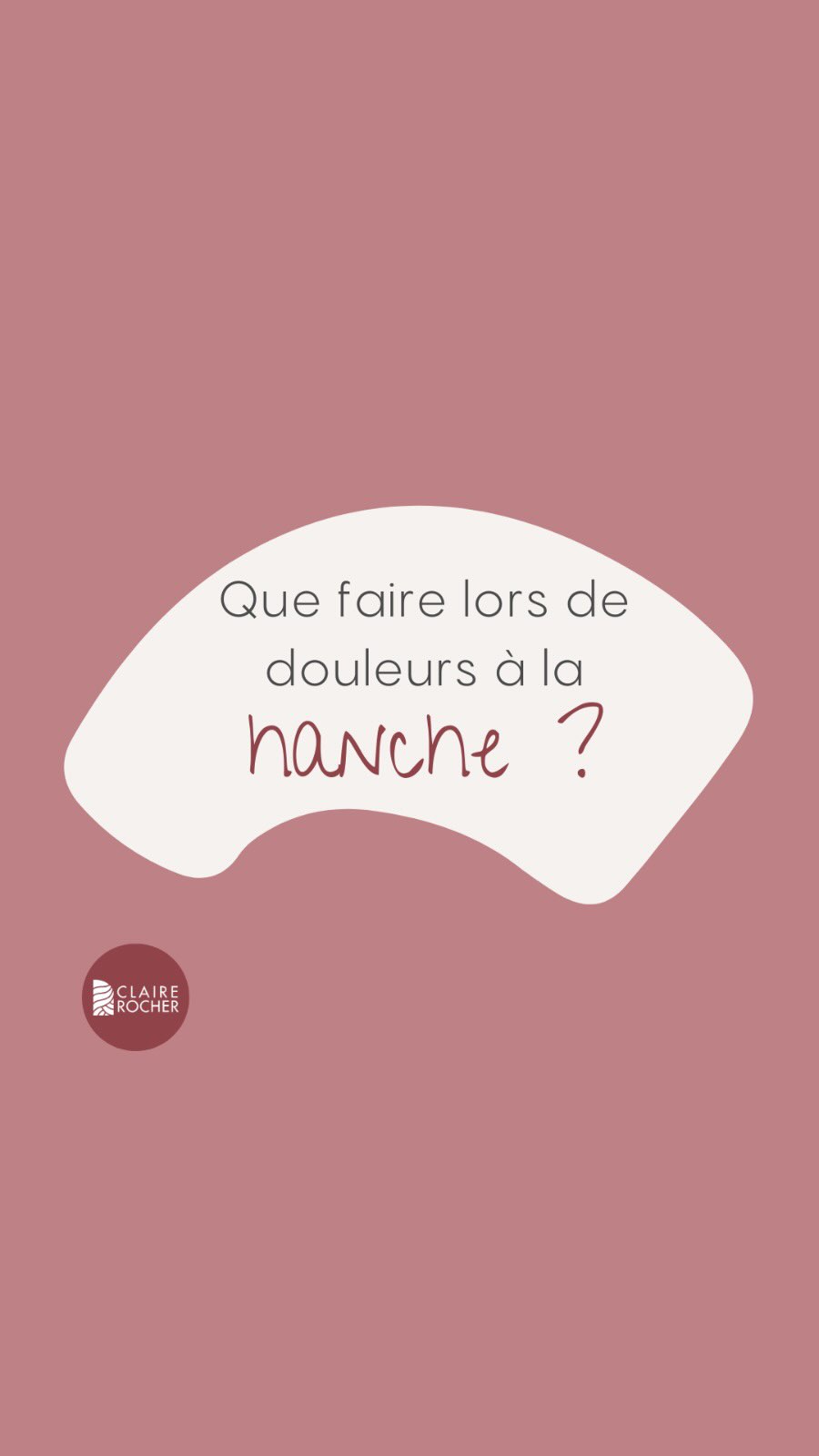 Ressentez-vous des douleurs dans la hanche ? 💥
Les douleurs à la hanche sont fréquentes même si elles sont difficiles à localiser précisément du fait de la complexité de cette articulation.
Ces douleurs peuvent venir de contractures, d’adhérences et de restrictions qui limitent la mobilité et entraînent des tensions dans le système myofascial.
Vous pouvez relâcher ces tensions grâce à des thérapies manuelles comme la méthode MER - Myofascial Energetic Release - qui permet de restaurer l’équilibre naturel de vos hanches et ainsi soulager les douleurs 🙌🏼
Contactez-moi si vous souhaitez prendre rendez-vous pour soulager vos douleurs dans la hanche 📩
.
.
.
.
.
.
#douleurhanche #douleursmusculaires #douleurchronique #douleurschroniques #tensions #conseilbienetre #bienetretoulouse #massage #massagetoulouse #massageprofond #massagetherapy #fascia #fascias #myofascialreleasetherapy