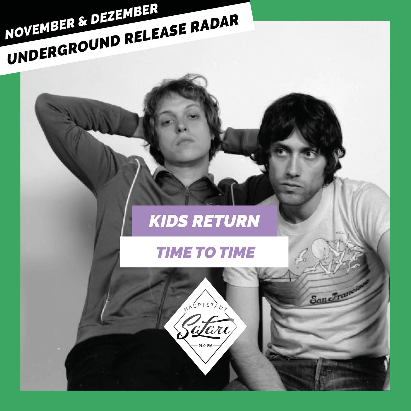Kids Return – „Time to Time“ 🌿✨
▪️ @kidsreturnmusic nehmen uns mit „Time to Time“ mit auf eine Reise durch Nostalgie und Fernweh – ein Song, der sanft zwischen Melancholie und Hoffnung schwebt.
▪️ Warme Gitarren, verträumte Synthesizer und eine Stimme, die wie aus einer anderen Zeit zu kommen scheint – „Time to Time“ fühlt sich an wie ein Sommertag, der langsam in goldenes Licht getaucht wird.
▪️ Ein Soundtrack für lange Zugfahrten, für diese Momente, in denen Erinnerungen leise anklopfen und sich Vergangenheit und Gegenwart flüchtig berühren.
👉 Jetzt reinhören und treiben lassen – Link in der Bio! 🎧