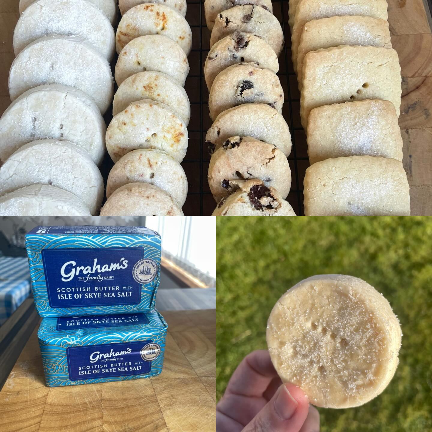 Shortbread Masterclass today!!! It’s ALL ABOUT DAH BUTTAH!!! Clear winner is Mrs. Barrons recipe. #isleofskye #isleofskyesalt