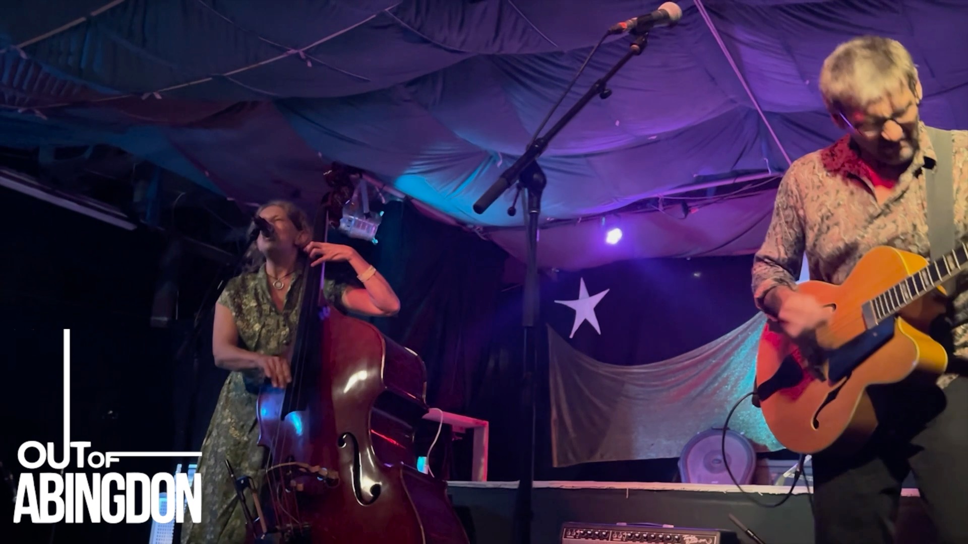 Jazz-blues duo @out_of_abingdon return to @bluetongueberries as part of their Red Dirt Tracks Tour 2025. Sunday 16th March from 2pm. Join us for a unique and intimate afternoon of live music in our off-grid strawbale performance space the Hacienda Lounge. Enjoy a bowl of house-made dumplings and grab a drink prior to the show. Tickets in bio. #livemusic #seymourvictoria