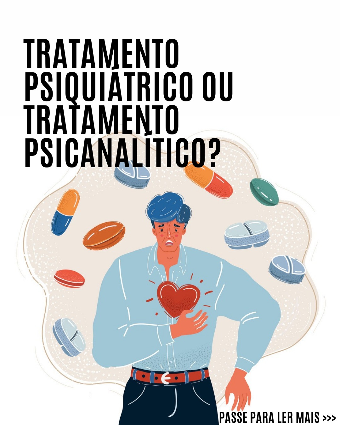 Freud, médico neurologista e pesquisador, concluiu que atuar somente no corpo biológico não bastava, pois não acessava a subjetividade do indivíduo, que também produzia sintomas de cunho relacional, psicosociais. Com isso, desenvolveu a terapia falada, para dar conta de atender essa dimensão do sujeito e assim trabalhar nas causas do sofrer que se manifestavam como sintomas.
Gostou? Curta ou compartilhe! Obrigado!