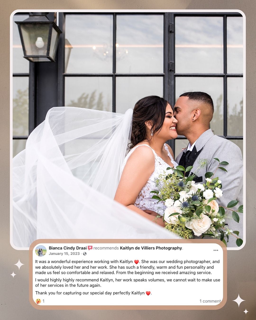 Nothing makes me happier than capturing love stories that last a lifetime! 💖 Hear what this beautiful bride Bianca had to say about their special day! ✨ #Grateful #HappyClients #WeddingPhotographer #LoveInCapeTown #weddingphotographersomersetwest #somersetwestphotographer
Venue @lochlynne_wineestate | wedding planner @trunkevents | MUA @niqueonfleek_pro | Decor & Flowers @authenticplanning | Dress @tying_the_knot_bridal_boutique