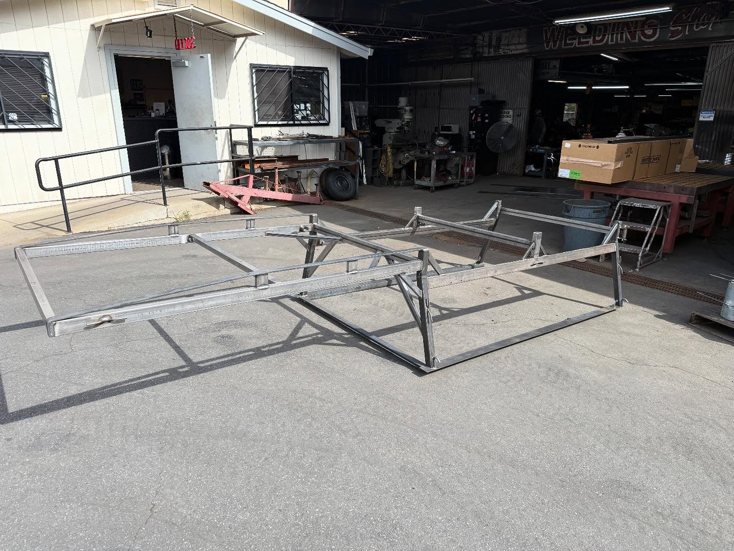 Our new long deserved rack design. We have been building the strongest rectangular tube Lumber Racks in the industry since 1954. Drake welding has been the standard that all others have been rated against since day 1. Every Truck Rack is custom built to the customers needs. 408-378-3277 Reach out to us for all your fabrication and structural steel needs. We wouldn’t be anything without our loyal customers. And we thank you from the bottom of our hearts. #truckrack #lumberrack #construction #framing #structural #steel