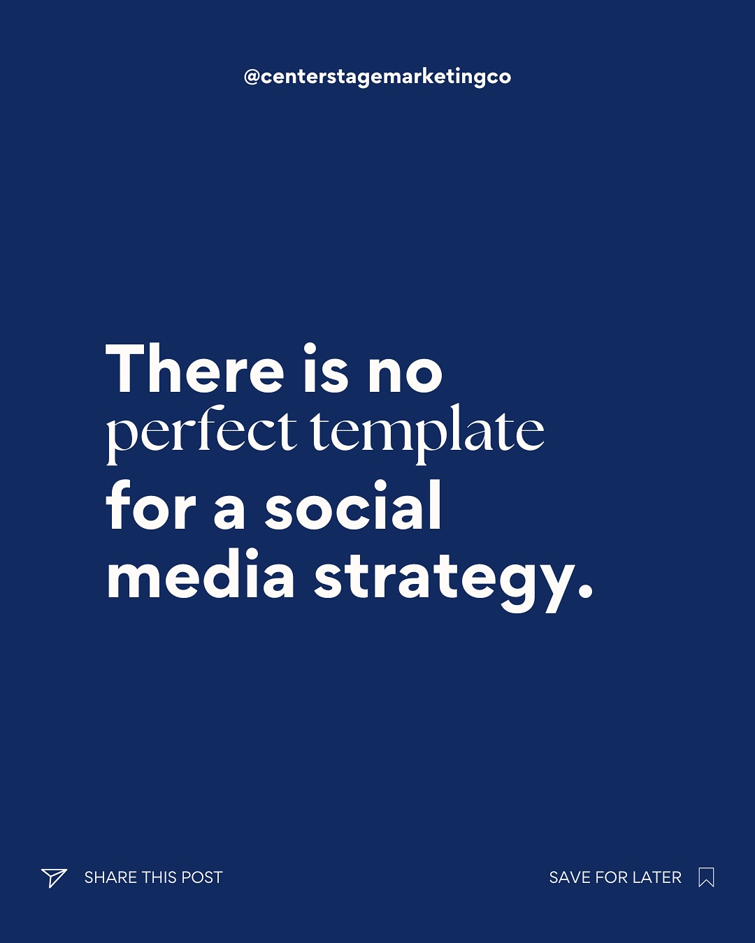 Unfortunately, there is no perfect, one-size-fits-all template for a social media strategy… it’s a dynamic process that needs constant adaptation. 🙂↕️
Your strategy will depend on factors like your industry, your specific product, your target audience, current trends, etc.
If you feel overwhelmed or haven’t updated your strategy in a while, it may be time to assess and refine your approach. 🧐
Let us handle that for you!
#socialmediamanager #digitalmarketingplan #socialmediamarketingplan #socialmediastrategy #socialmedia