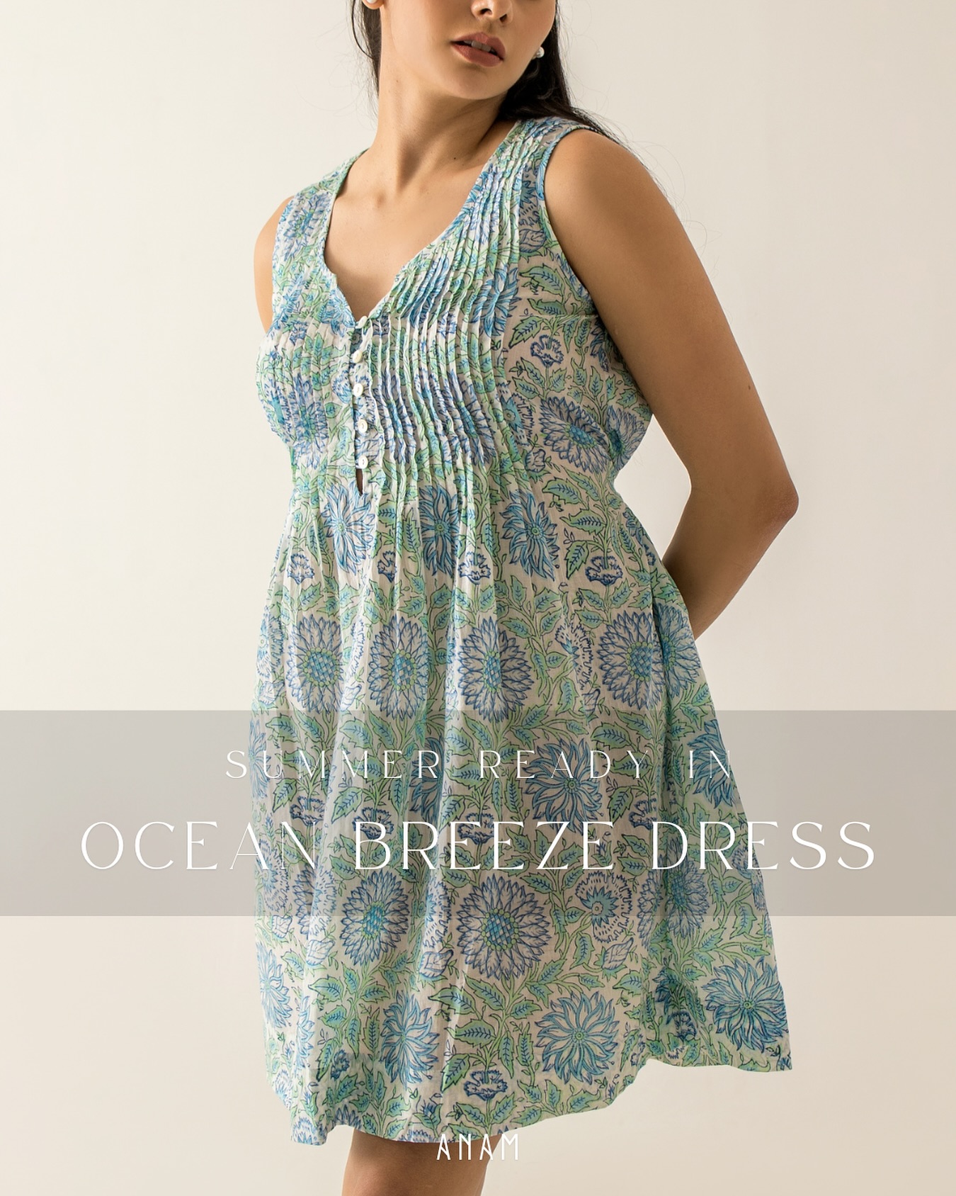 🌊✨ Embrace the summer vibes with our Ocean Breeze Dress! Made from 100% cotton and handblock printed in a stunning, floral pattern, this dress is your perfect companion for sun-soaked adventures. ☀️💙
Feel the gentle ocean breeze as you twirl in its lightweight, comfortable fabric—ideal for beach days, picnics, or simply lounging in the sun. 🌼🌴
Let the colors of summer wrap you in joy and style! 🌊💖
#oceanbreezedress #summerstyle #handblockprinted #cottoncomfort #cotton #softfabric #summer #chemicafreecolours #summerdresses #summerstyles #summeressentials #sustainablefashion #slowfashion