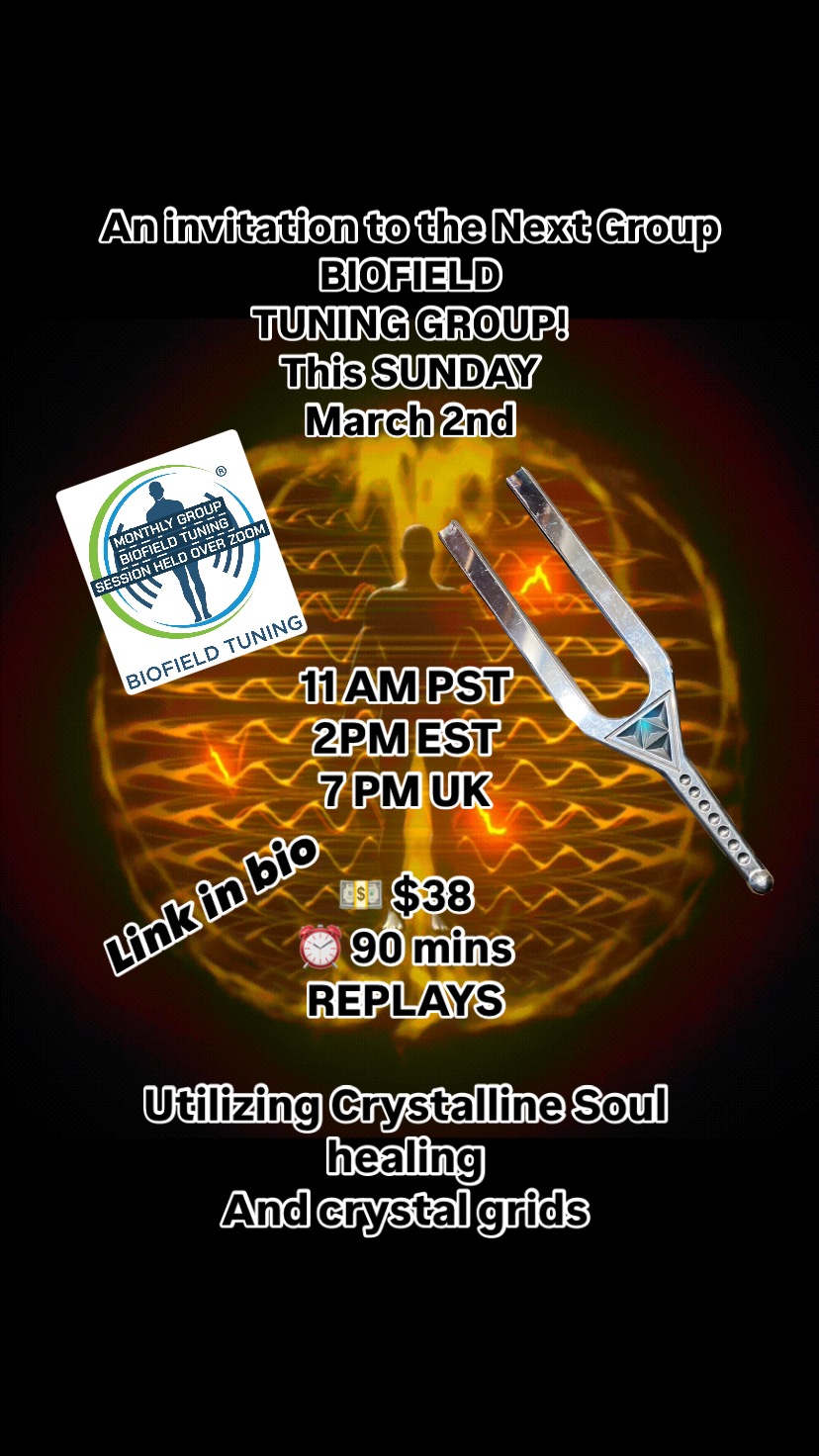 The invitation for MARCHās group Biofield Tuning is here!! Biofield tuning can help lift your spirits and clear the way if youāre feeling a bit heavy physically and emotionally. LINK IN BIO www.hearttospirithealing.com (Look for the once monthly group title in services)
2 years into facilitating this once a month group and I love it. Ask any of the participants and they will tell you how amazing this journey has been.
Since each session builds upon the next, what this group collective has created has been absolutely phenomenal.
To be the witness to such collaboration is a gift!!
I created it for this who needed a session but couldnāt afford the one on one. Then it became a whole thing !!
I recently added the new #solfeggio set of tuning forks from Biofield Tuning.. loving the 396hz !!!
So far the feedback has been positive.
Come experience biofield tuning in an awesome group setting and at an affordable cost, see what distance sessions are like and how I work as a practitioner.
If youāre feeling heavy, out of balance, effects from the collective chaos, waves of tiredness or anxiety, time change weirdness, then I highly suggest a tuning. A one on one is always awesome but doesnāt always fit the budget. So I created this group to assist in all the ways.
You get a tuning, feel a bit more supported energetically and physically and have a space to ājust beā for 90 mins.
I have been so fortunate to continue this group with the support of all the people who show up.#biofieldtuning #tuningforks #groupbiofieldtuning