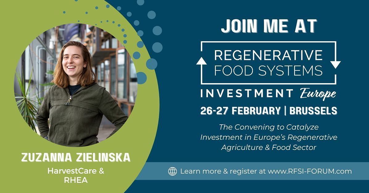 ๐ฃ Join ๐๐๐๐ at Regenerative Food Systems Investment in Brussels
๐ฅฆ 27th at 12:05 - @_raizarezende_ will be hosting a table session โUnderstanding & Exploring Nutrient Density in European Agriculture & Healthcareโ
๐ฅ 27th at 14:35 - @regenerativenutritionist will be pitching on stage the mission of @rhea_eu and @harvestcare_eu to connect agriculture and healthcare
If you are interested in #nutrientdensity #foodpharmacy #foodismedicine get in contact!
#regenerativeagriculture #regenag