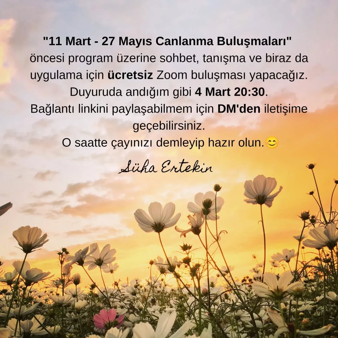 Konu açık😊
Beklerim.
#taichichuan #yangstilltaichichuan #yangstile #yangchengfu #onlinetaichi #profchengmanching #meditasyon #meditation #healing #healingenergy #bağkurmak # #taichikamp #taichiturkey #taichiizmir #chi #gevşeme #taichi #taichisword #taichiheryerde #taichijian #taichikılıç #farkındalık #meindfullnes #huzur #barış #sağlık #bütüncülsağlık