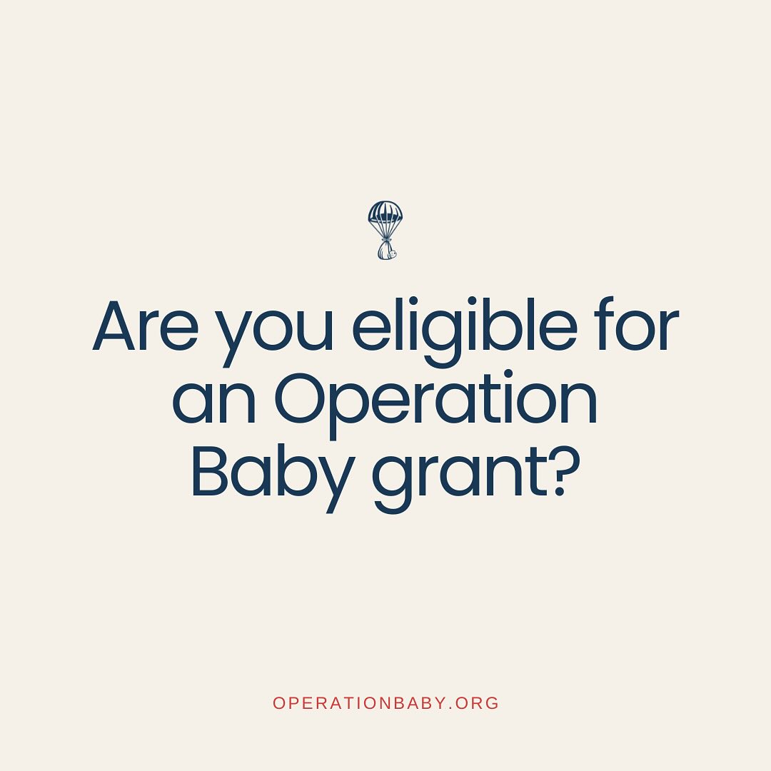 One month down, one to go! If you meet eligibility, start your application today at operationbaby.org! Applications will be accepted until 11:59 PM EST on March 25, 2025.
Questions? Reach out to info@operationbaby.org 🤍