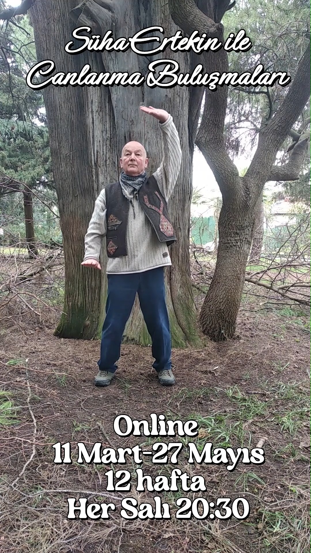 Merhabalar, İstanbul uzun aradan sonra kar gördü. İyi oldu, Su rezervlerimiz arttı.Önümüz bahar. Üzerimizdeki pası atmak, canlanmak için 12 haftalık bir atölye yapmayı düşündüm. Var mısınız? İnsanlığın en güzel birikimlerinden olan Tai Chi feksefesi odaklı uygulamalar ile güç, bedensel ve psikolojik esneklik kazanma amaçlı buluşmalar yapacağız. İlgili olanların profildeki www.suhaertekin.com sitesini ziyaret ederek, iletişim kutusunu doldurmaları ile ben de e-posta ile geri dönüş yapabilirim. Ayrıca 4 Mart, Salı 20:30, herkese açık bir canlı yayın ile merak edilenleri yanıtlamak, biraz sohbet, biraz uygulama yapmak istiyorum.Beklerim, bu haberi de yayabilirseniz ne güzel olur. Canlı yayın:4 Mart, Salı 20:30 (Öncesinde lütfen katılım isteğinizi bildirin)
Atölye ilk buluşma: 11 Mart, 20:30
Son buluşma 27 Mayıs
Kalıcı dostluklara vesile olan, dayanışmacı topluluk kurmamıza güç katan bir atölye olması dileğimle❤️
Süha Ertekin
#taichichuan #yangstilltaichichuan #yangstile #yangchengfu #onlinetaichi #profchengmanching #meditasyon #meditation #healing #healingenergy #bağkurmak # #taichikamp #taichiturkey #taichiizmir #chi #gevşeme #taichi #taichisword #taichiheryerde #taichijian #taichikılıç #farkındalık #meindfullnes #huzur #barış