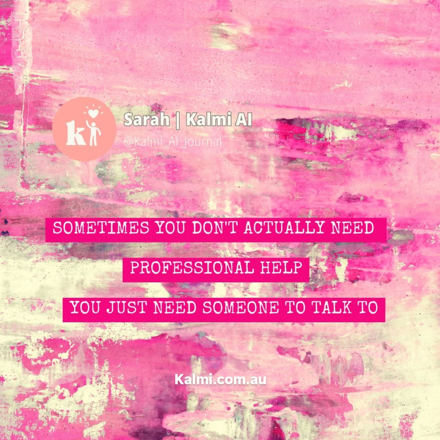 The mental health industry is overwhelmed with requests for appointments.
Wait times are astronomical, meaning often people don't receive support when they actually need it.
A lot of those people looking for a counselor or therapist, though, don't actually need professional help. They simply don't have someone in their life they feel they can open up to. No judgement. Unbiased. An active listener who can simply agree that what they're going through sucks and help them feel not so alone.
I can see lots of reasons in this modern world we've stopped leaning on our friends and loved ones when life sucks. We're more connected than ever but more emotionally disconnected than ever, as well. But we've got to be there for each other more. I've got your back, okay?
Tag someone you want to know you're there for when they need you. 💝
#supporteachother #imhereforyou #lonelinessepidemic #mentalhealthadvocacy #therapists #hereforyou