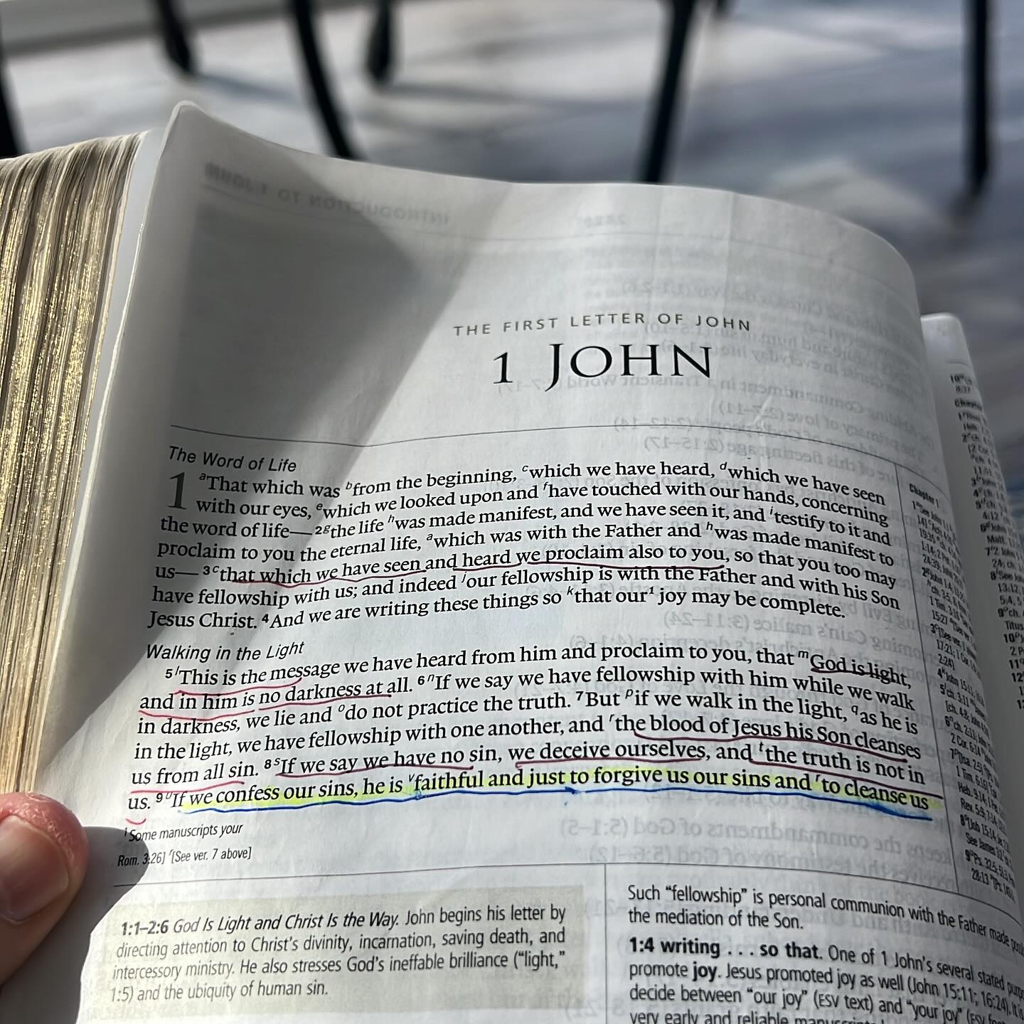 Years ago I memorized 1 John 1:8-9 (as part of a couples’ group). It comes to my mind often, and I am encouraged by the promise of God’s faithfulness to forgive and cleanse us from all unrighteousness.
At the start of this season of Lent (Ash Wednesday), I pray for a willingness each day to truly confess sin and repent. Not rush over that step. The glorious good news of Easter is coming!
“If we say we have no sin, we deceive ourselves, and the truth is not in us. If we confess our sins, he is faithful and just to forgive us our sins and to cleanse us from all unrighteousness.” 1John 1:8-9, ESV