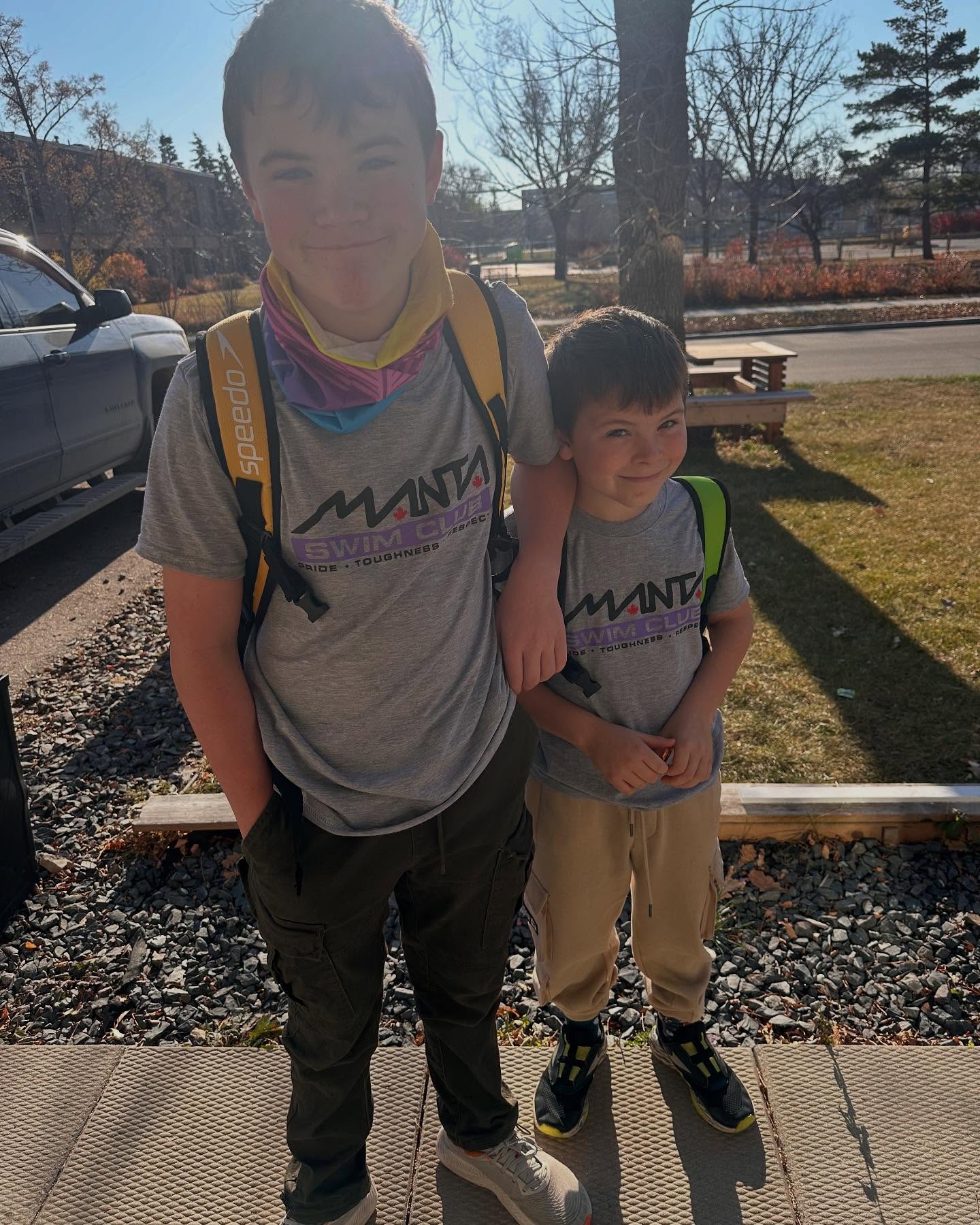 As some of you may know—our boys compete on the @mantaswimclub swim team.
It’s been so cool to seem them grow in a sport they love, but also on a team that’s inclusive, fun and welcoming. I could not say enough good things about our time with Manta, and the boys absolutely love being on the team.
Their team is fundraising money to help support the team and facility. The boys said they will swim 2 laps for every 25$ donated
The link to donate is here (and in my bio): https://donate.swimming.ca/donate/mwq8hrdx6klcqvf/
Thank you so much!
#mantaswim #mantaswimclub #winnipeg