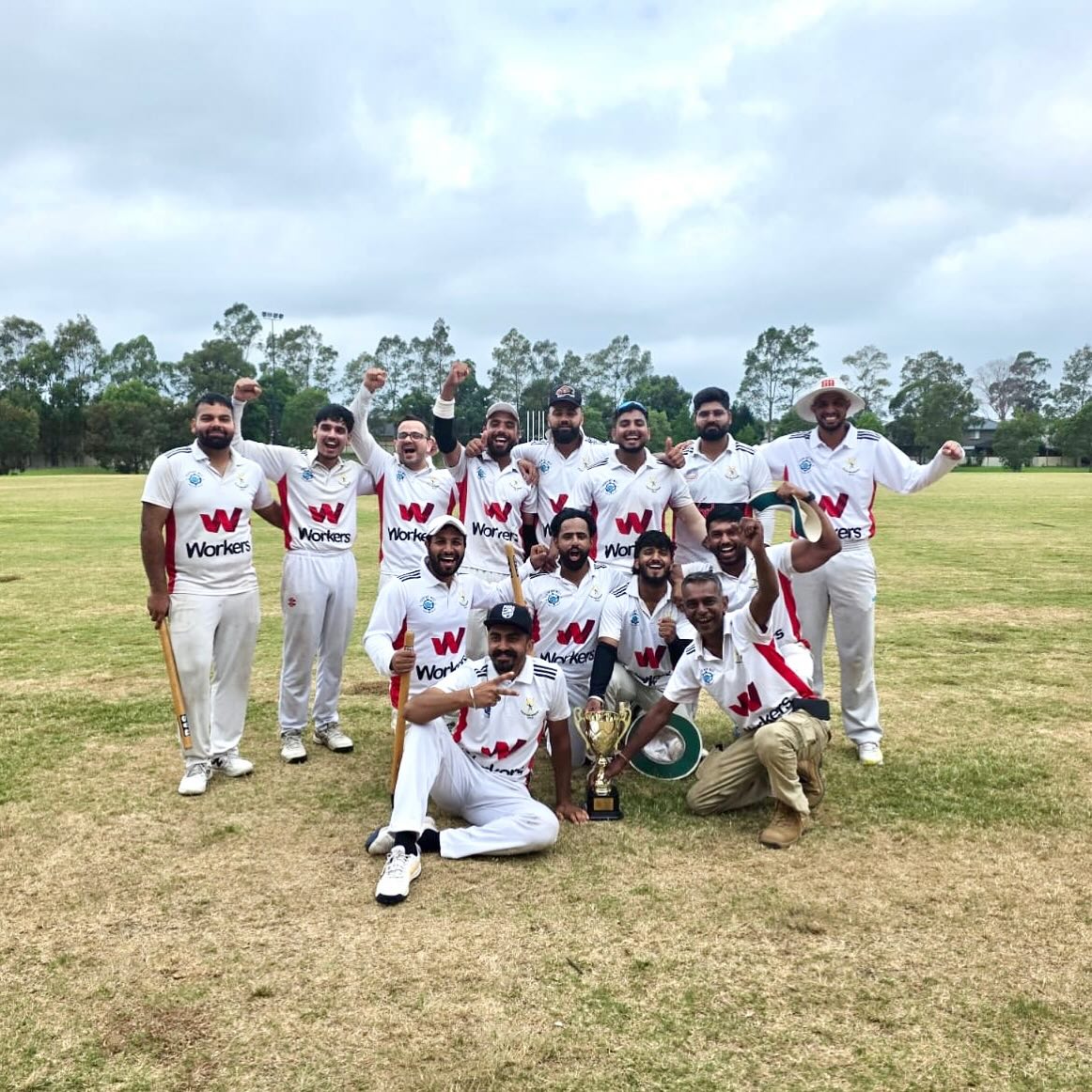 Huge congratulations to our 5th grade team on winning their grand final by 199 runs. Well done boys ππ