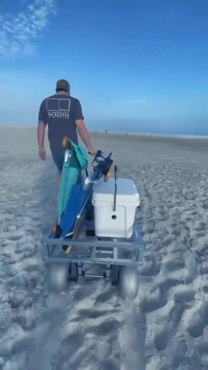Still stocked and ready to go ☀️😁
#beachmule #beachlife #shopnow #electricbeachcart #hurryup #limitedstock #beachlife #obx #northcarolina #beach #carolinabeach #myrtlebeach #florida #beachlover