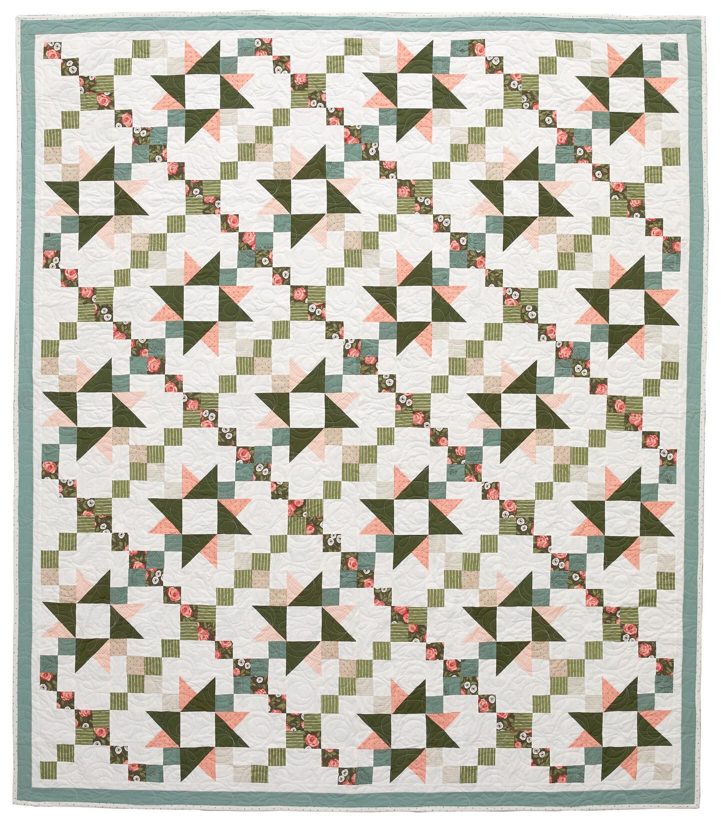 Morning Breeze.
A traditionally modern classic. Aka your new favorite quilt pattern!
Link in profile or comment “Breeze” and I’ll send ya the link!
Happy quilting y’all!